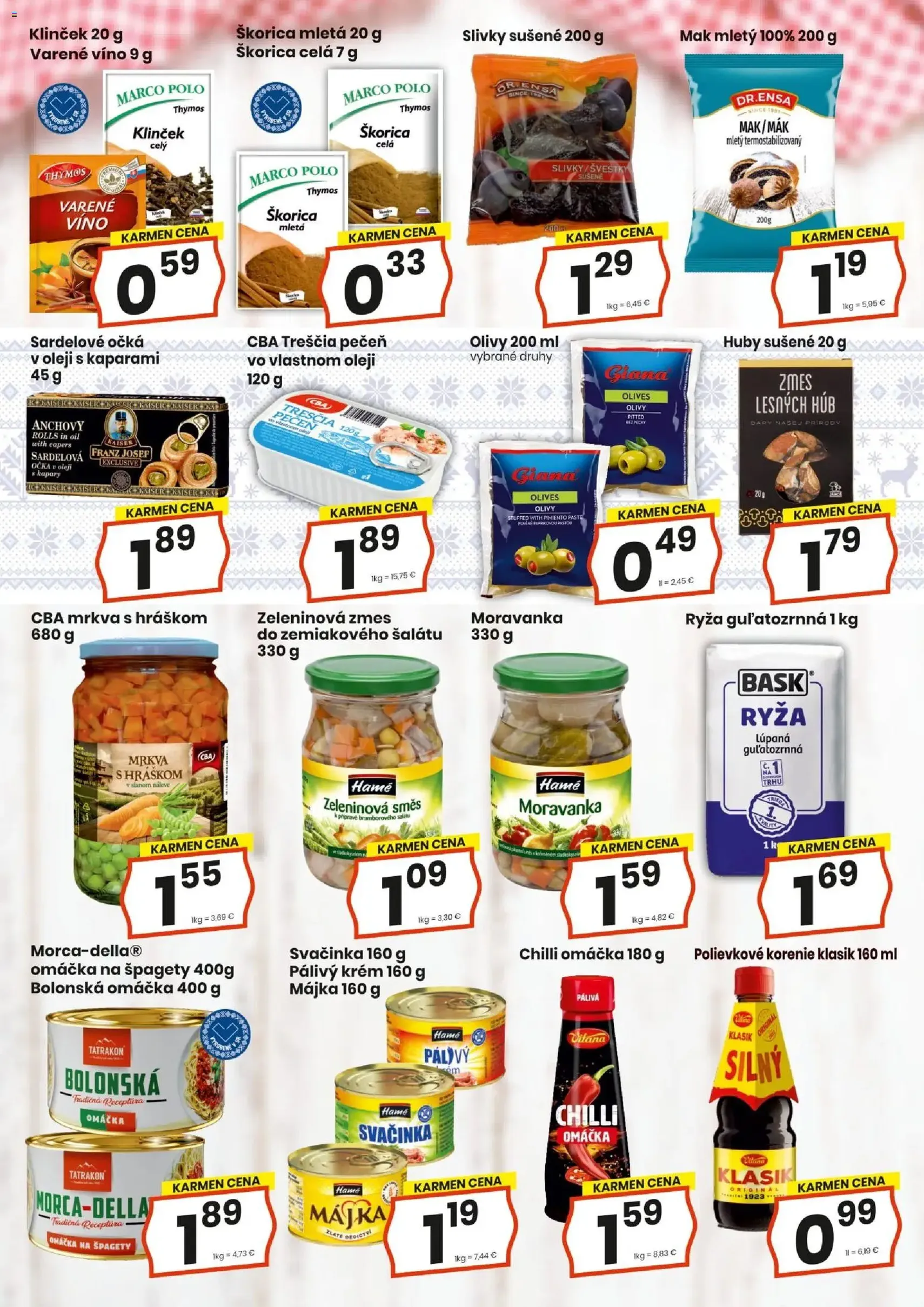 KARMEN CBA leták - platný leták od 01.12.2025 strana 11 z 46