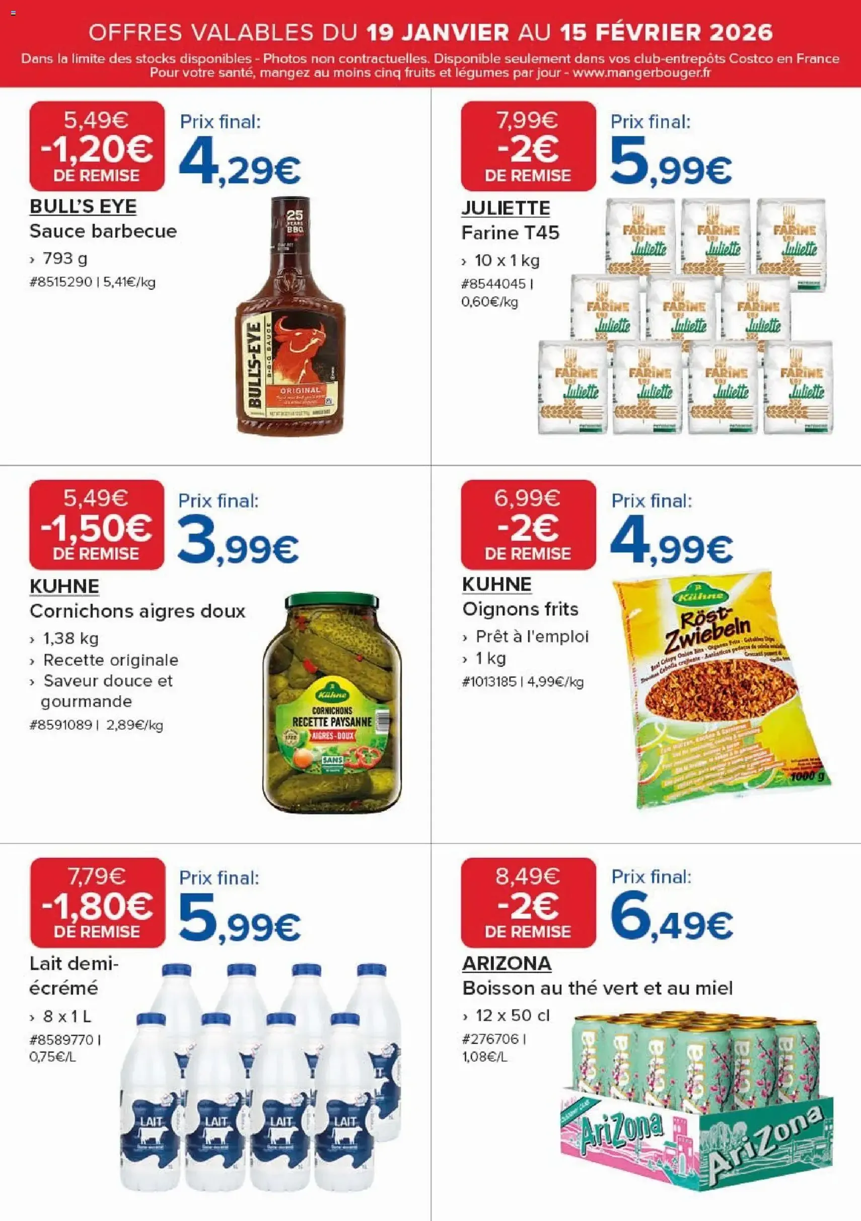 Costco catalogue - brochure valable à partir du 19/01/2026, page 8 sur 20