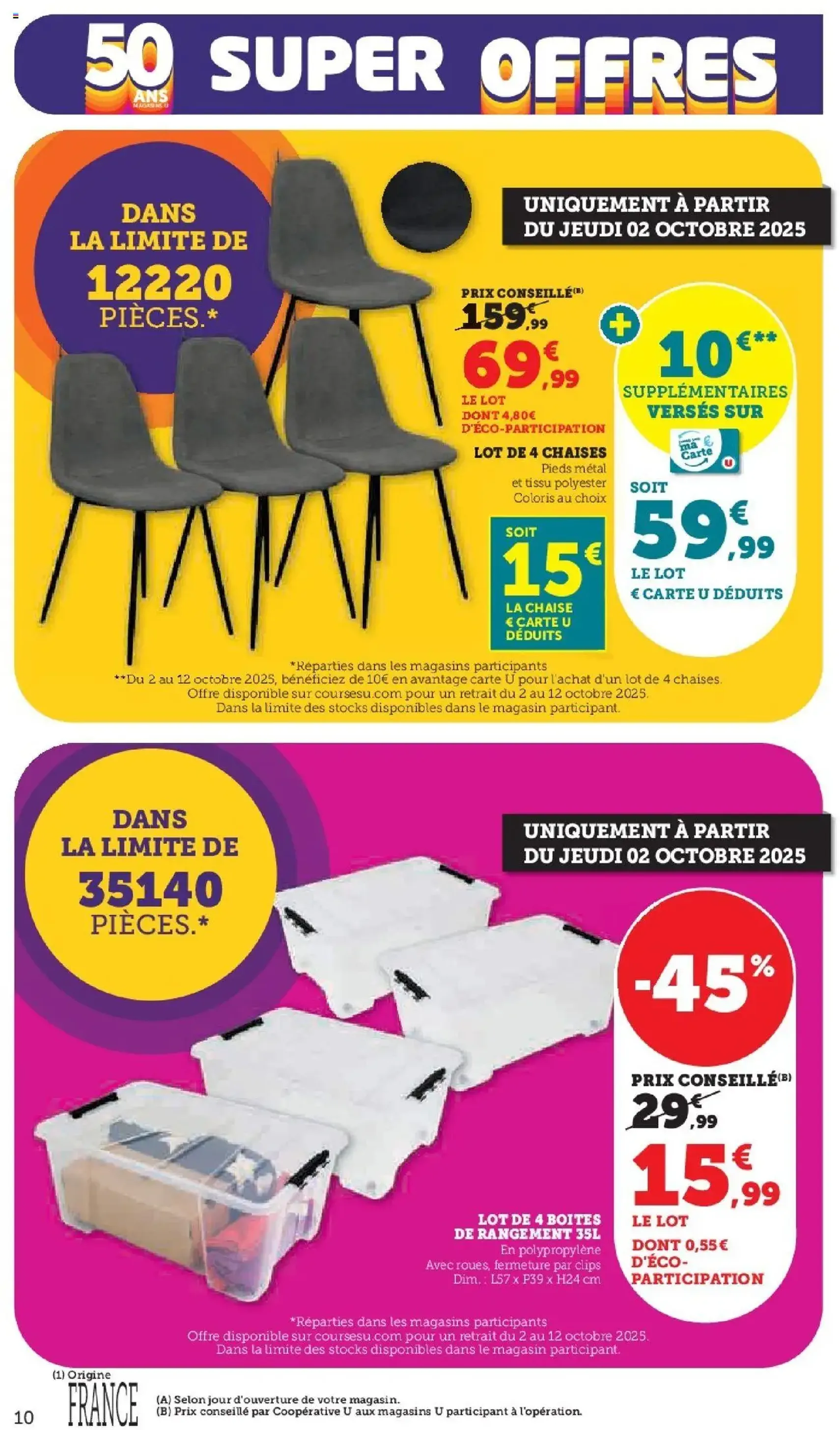 U Express catalogue - brochure valable à partir du 30/09/2025, page 10 sur 32