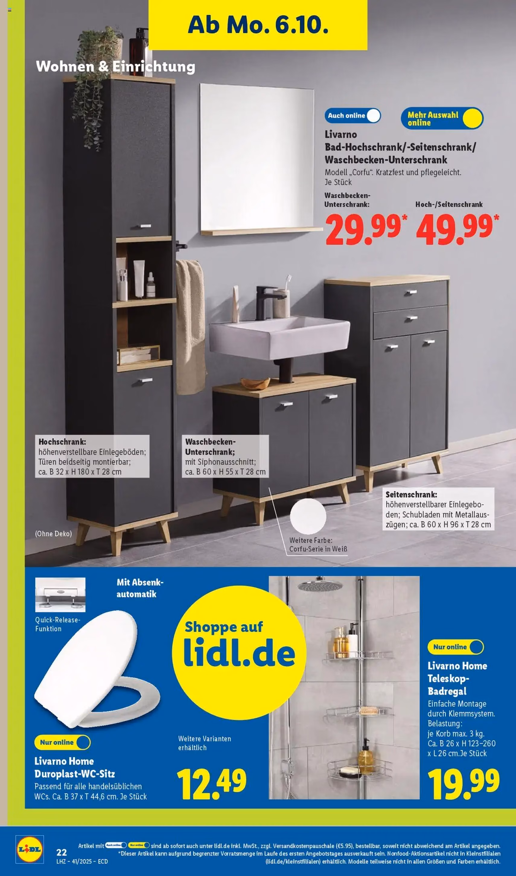 Lidl Prospekt - Gültiger Prospekt ab 06.10.2025, Seite 40 von insgesamt 68