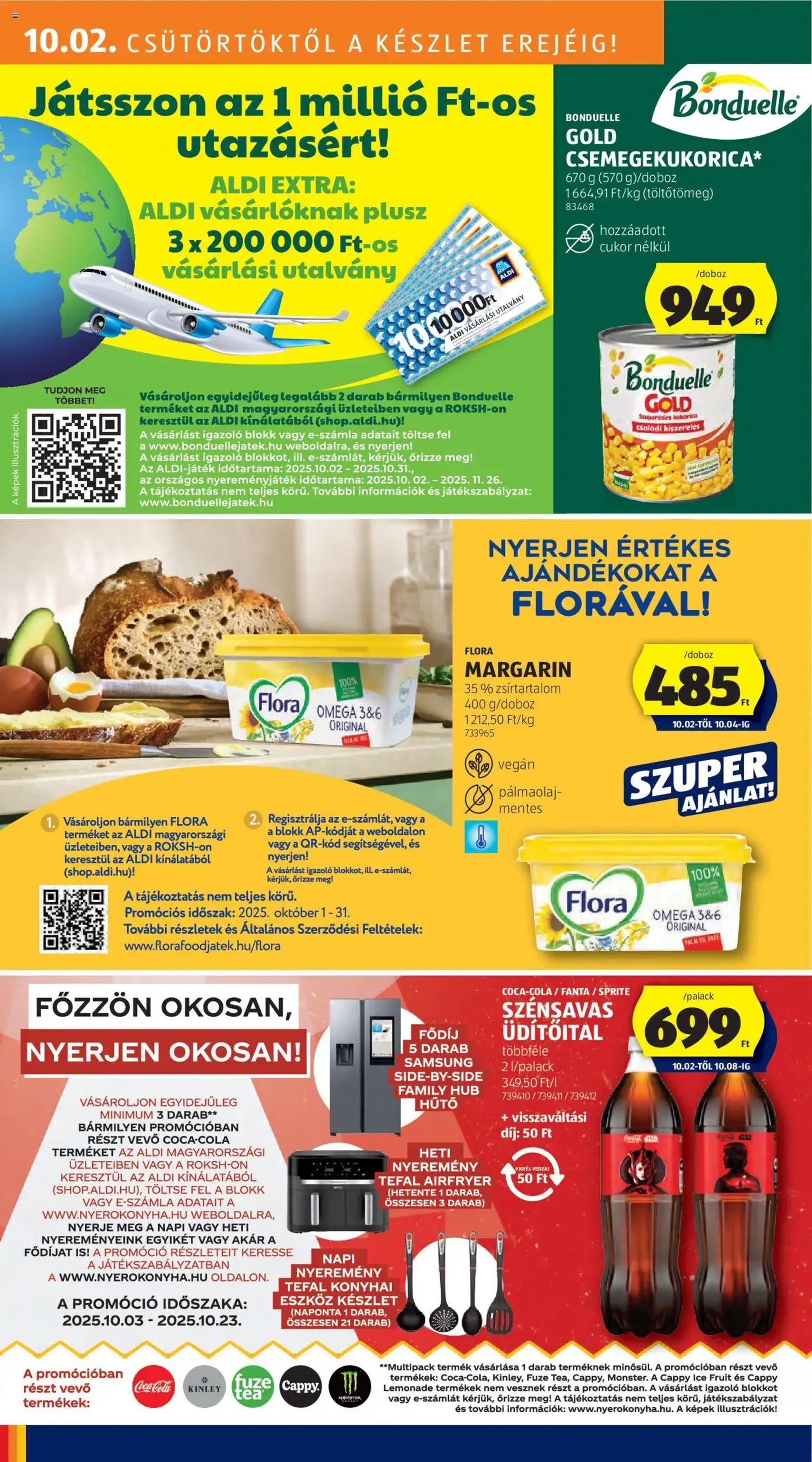 Aldi Akciós újság - 2025.10.02. érvényes szórólap 18 oldal 40 oldalból Aldi Akciós újság - 2025.10.02. érvényes szórólap 18 oldal 40 oldalból