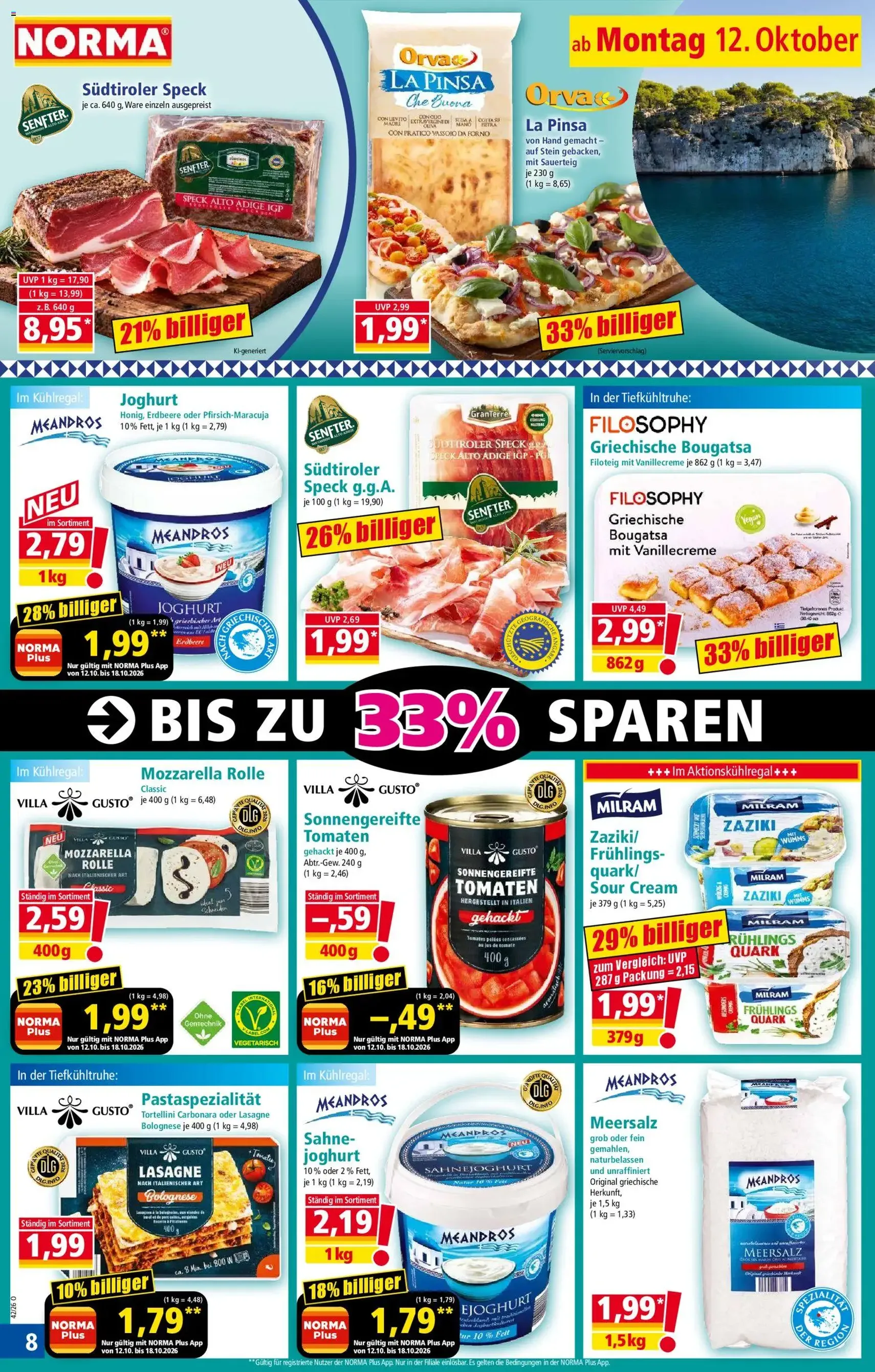 Norma Prospekt - Gültiger Prospekt ab 12.10.2026, Seite 8 von insgesamt 27