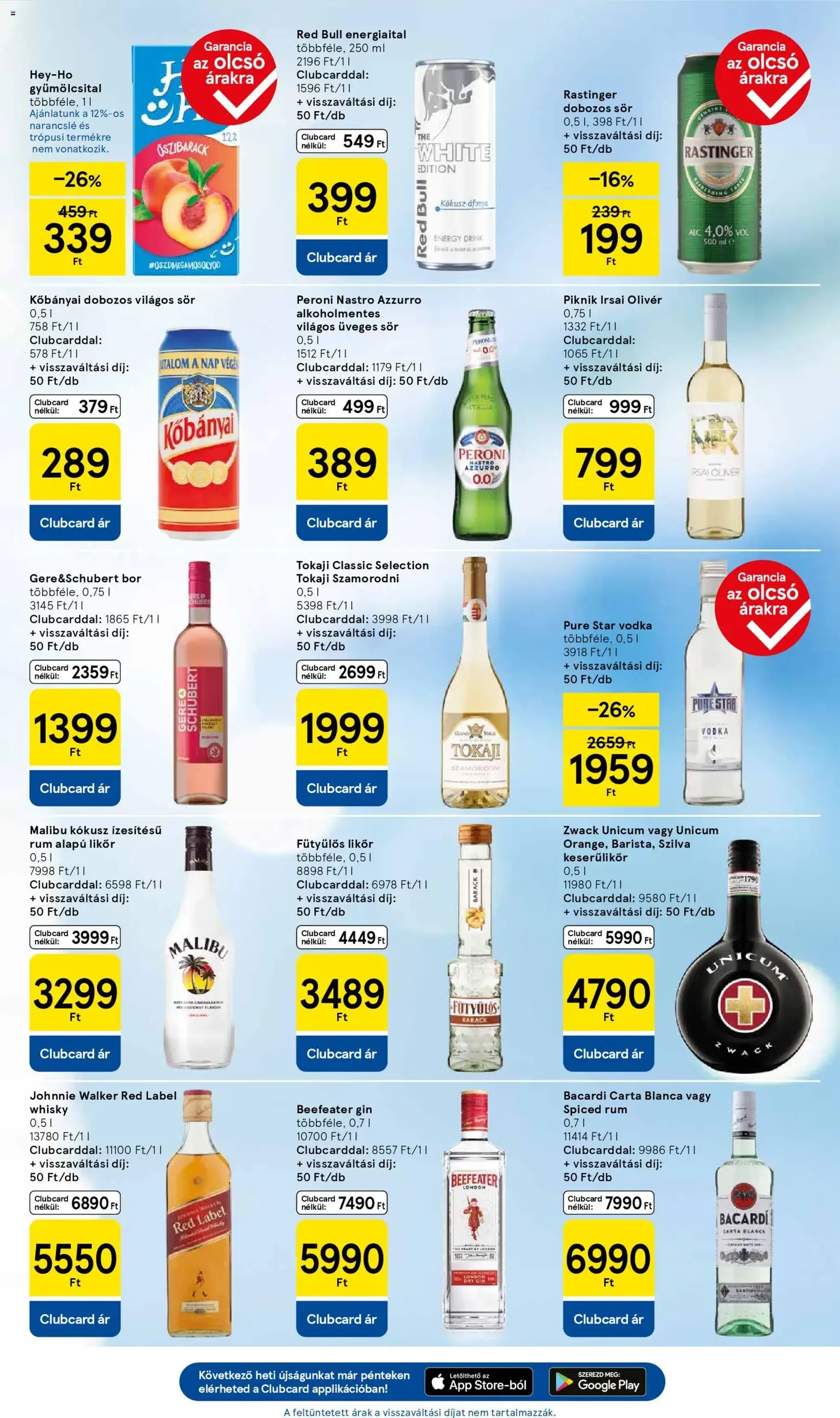 Tesco Hipermarket - Akciós újság - 2025.10.30. érvényes szórólap 7 oldal 32 oldalból Tesco Hipermarket - Akciós újság - 2025.10.30. érvényes szórólap 7 oldal 32 oldalból