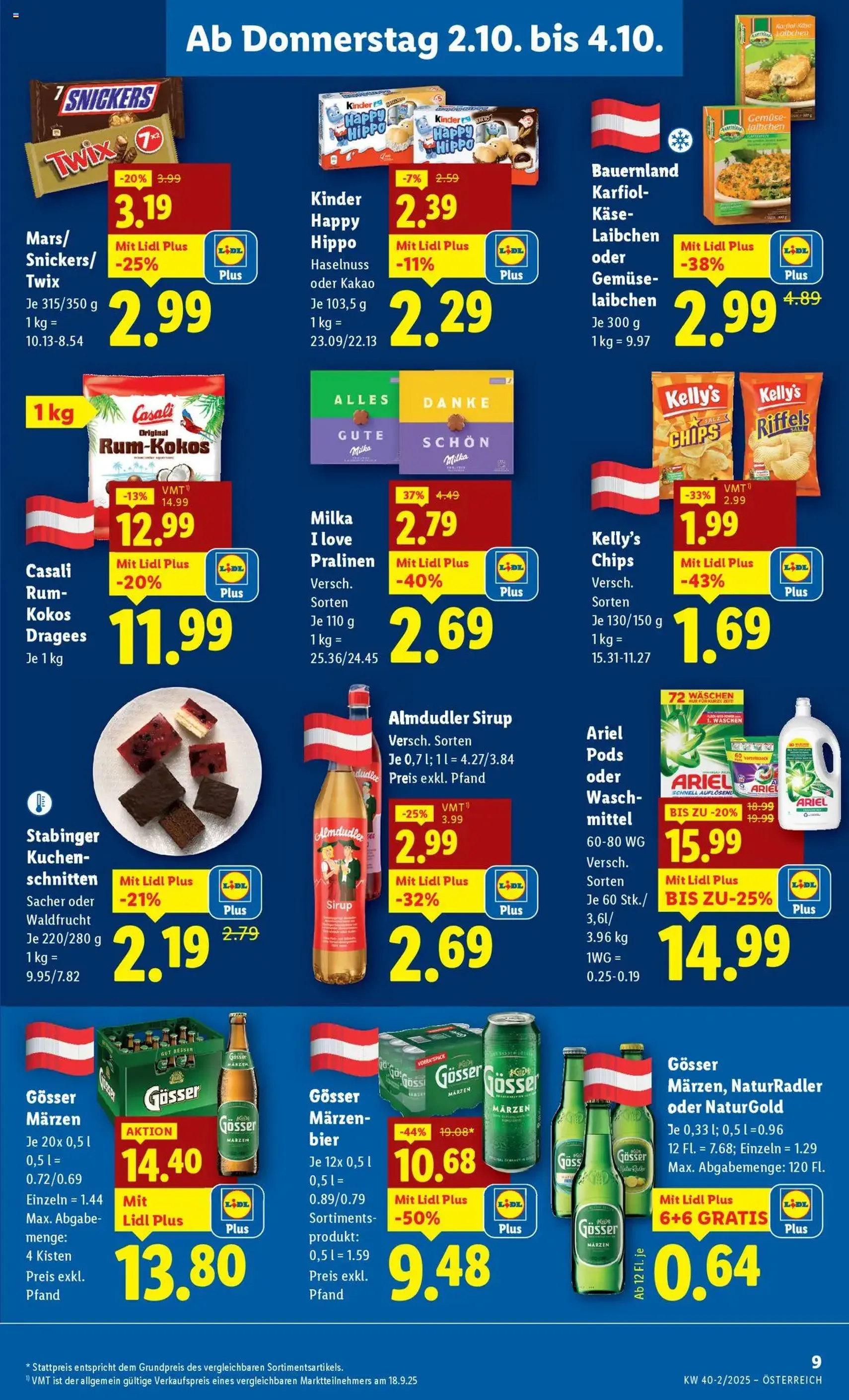 Lidl - Flugblatt - Gültiger Prospekt ab 02.10.2025, Seite 11 von insgesamt 45