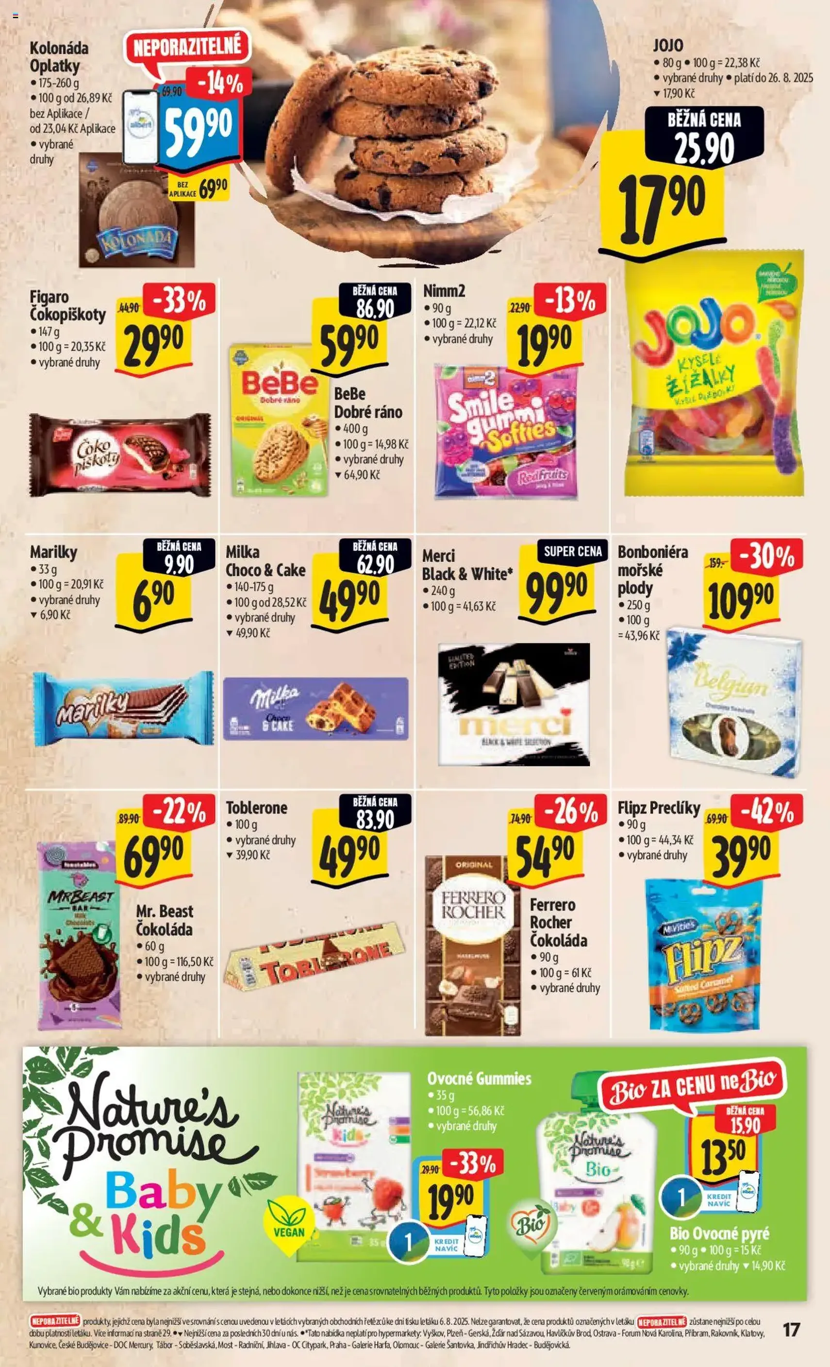 Albert leták - Hypermarket - platný leták od 13.08.2025 strana 24 z 55 Albert leták - Hypermarket - platný leták od 13.08.2025 strana 24 z 55