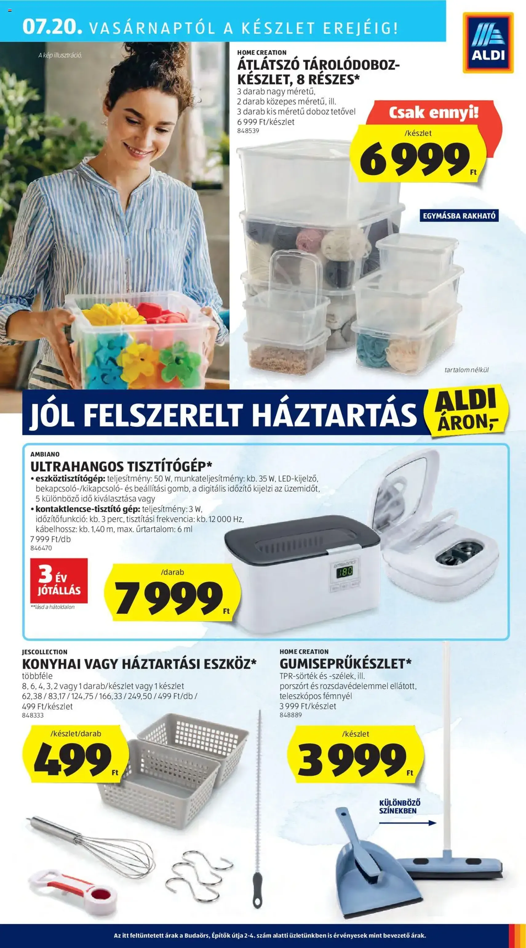 Aldi Akciós újság - 2025.07.17. érvényes szórólap 47 oldal 56 oldalból Aldi Akciós újság - 2025.07.17. érvényes szórólap 47 oldal 56 oldalból