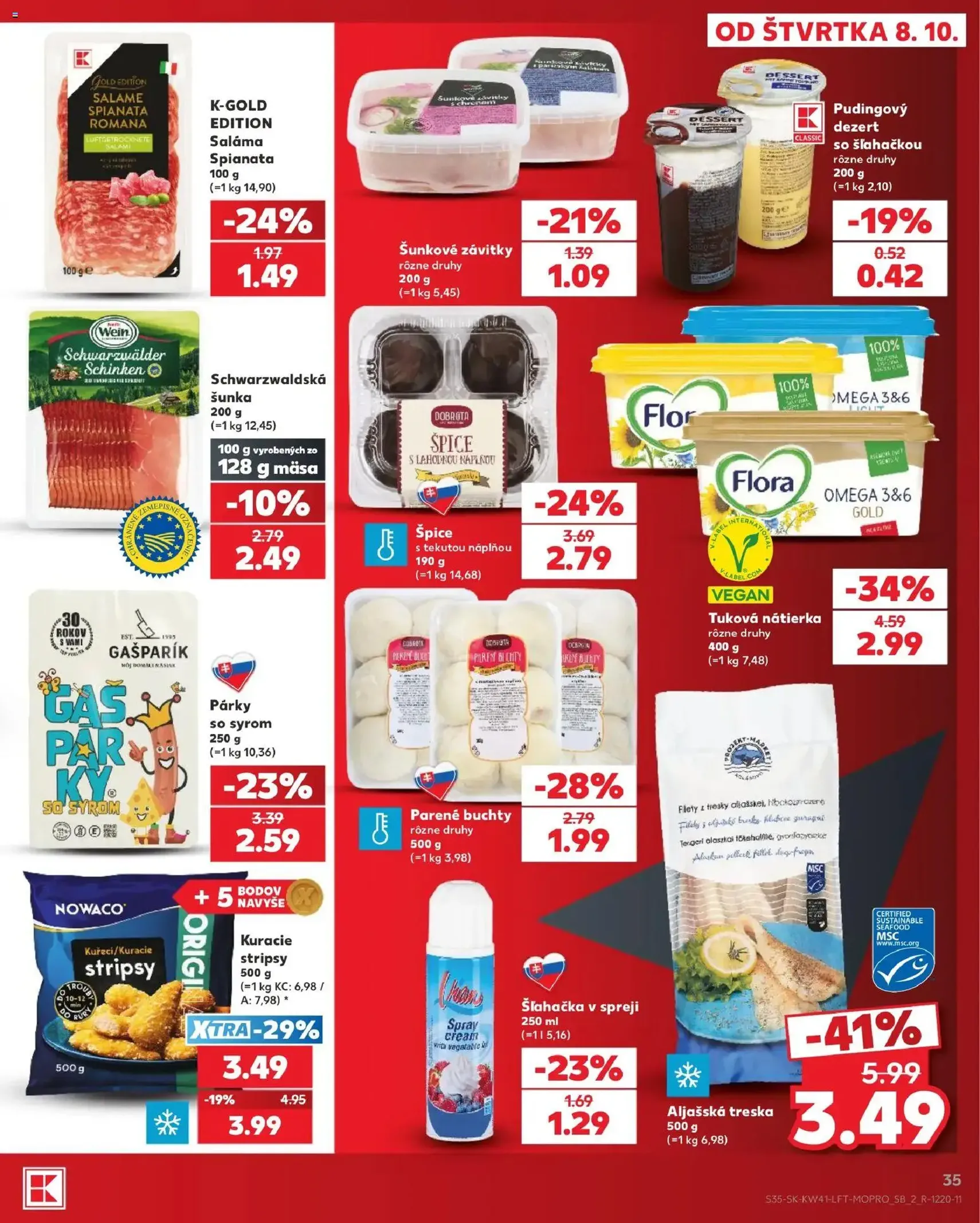 Kaufland leták - platný leták od 08.10.2026 strana 35 z 86