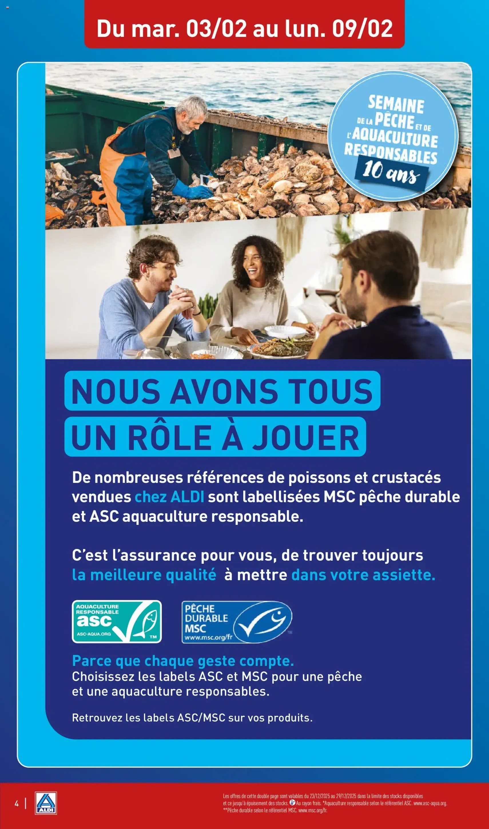 Aldi catalogue semaine 6 - brochure valable à partir du 03/02/2026, page 6 sur 47