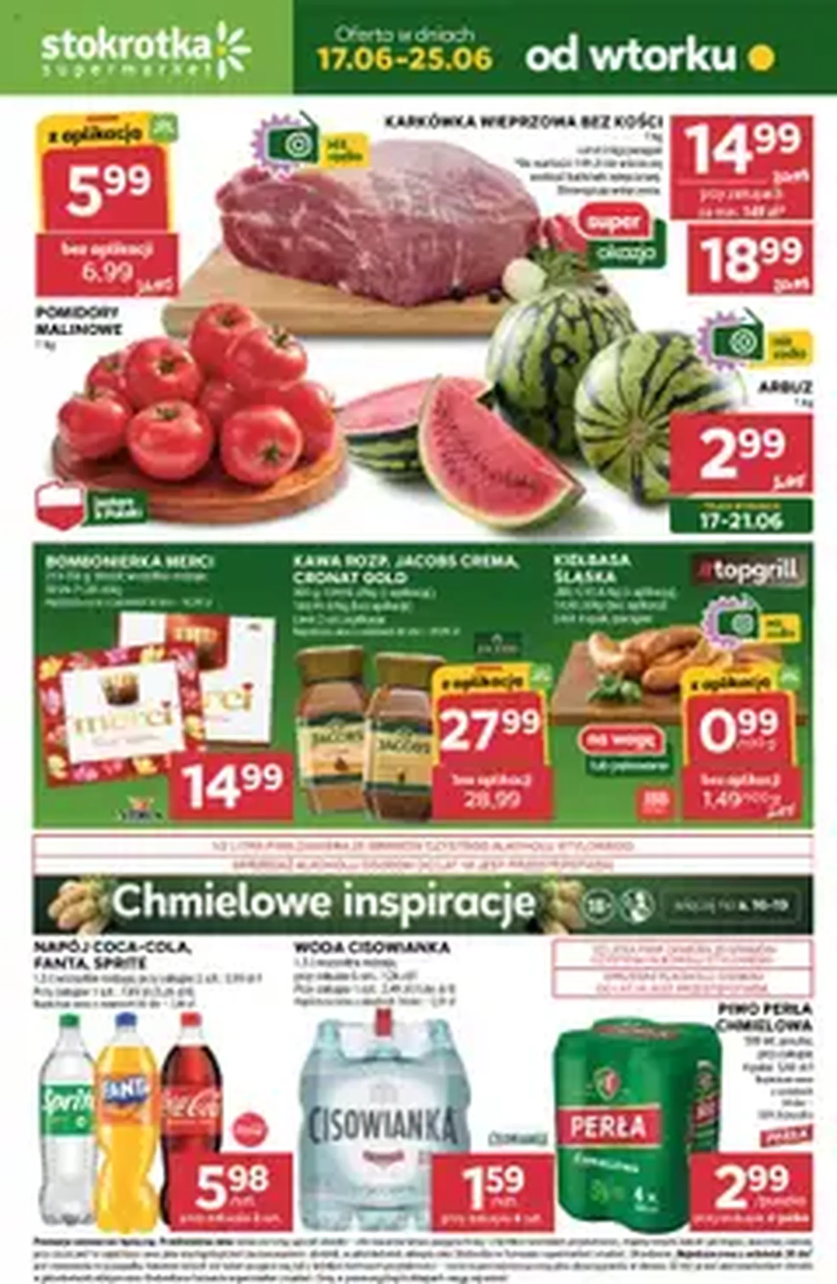 Stokrotka Gazetka - ważny gazetka od 17.06.2025 strona 1 z 1