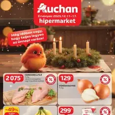 Auchan Akciós újság - szórólap előnézete érvényes 2025.12.11. -tól