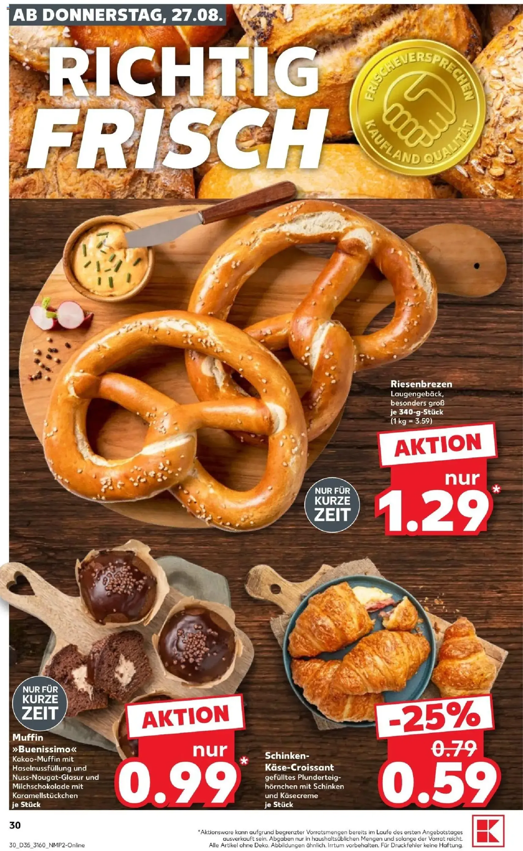 Kaufland Prospekt - Gültiger Prospekt ab 27.08.2026, Seite 30 von insgesamt 60