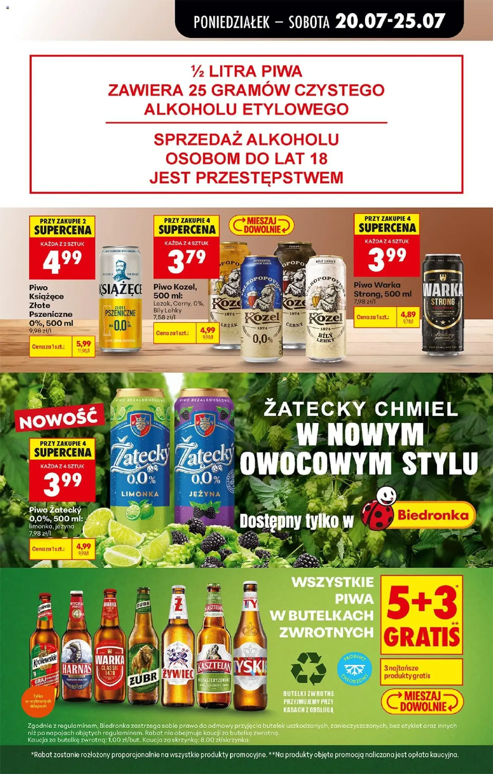 Biedronka gazetka od poniedziałku - ważny gazetka od 20.07.2026 strona 69 z 89