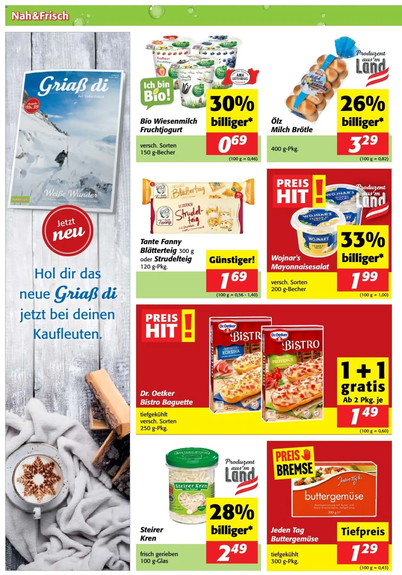 Nah und Frisch Flugblatt - Gültiger Prospekt ab 26.11.2025, Seite 2 von insgesamt 8