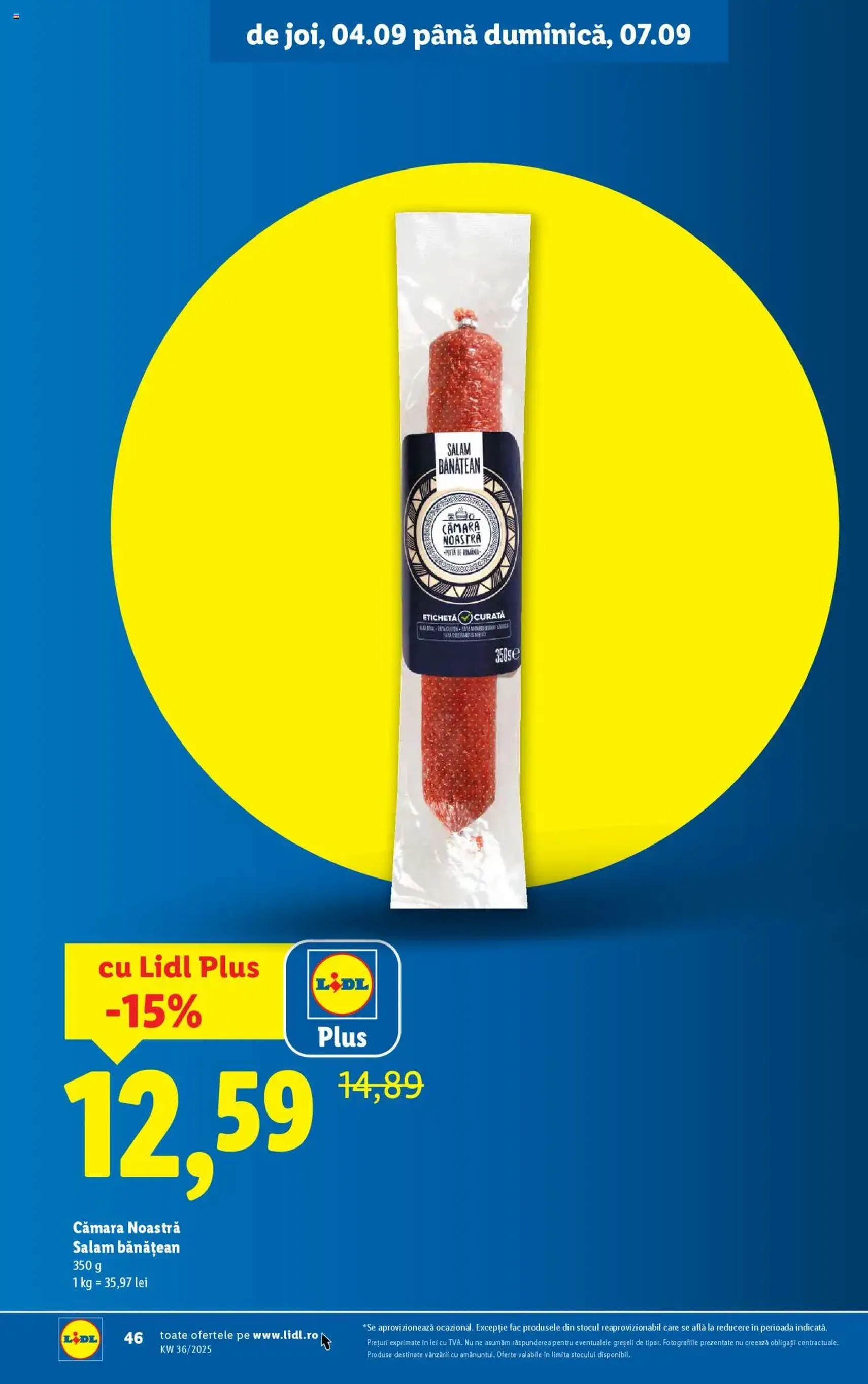Catalog Lidl - cataloage valabile începând cu 01.09.2025 pagina 46 din 76 Catalog Lidl - cataloage valabile începând cu 01.09.2025 pagina 46 din 76