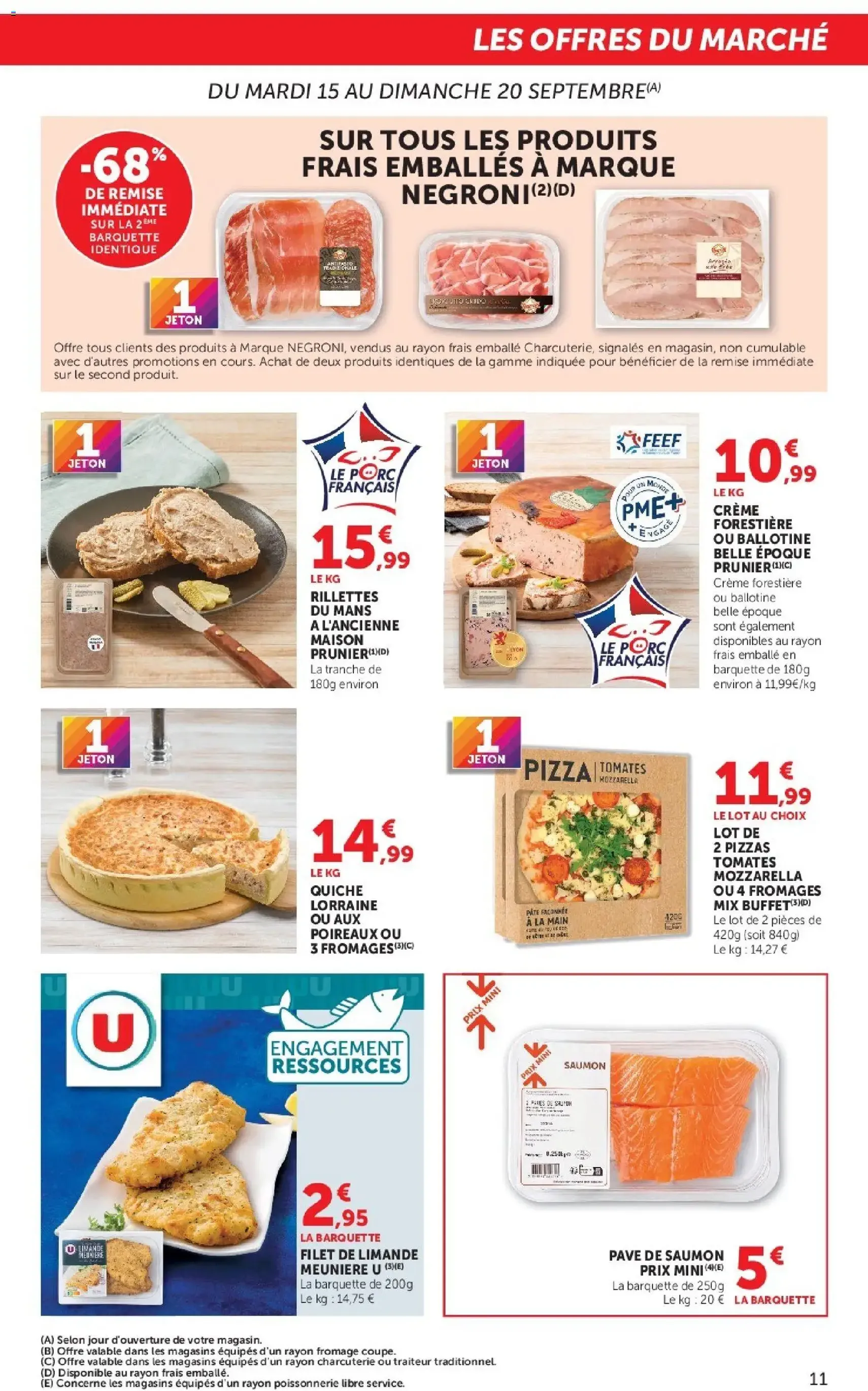 U Express - Anniversaire gagnant des Magasins U - brochure valable à partir du 15/09/2026, page 11 sur 24