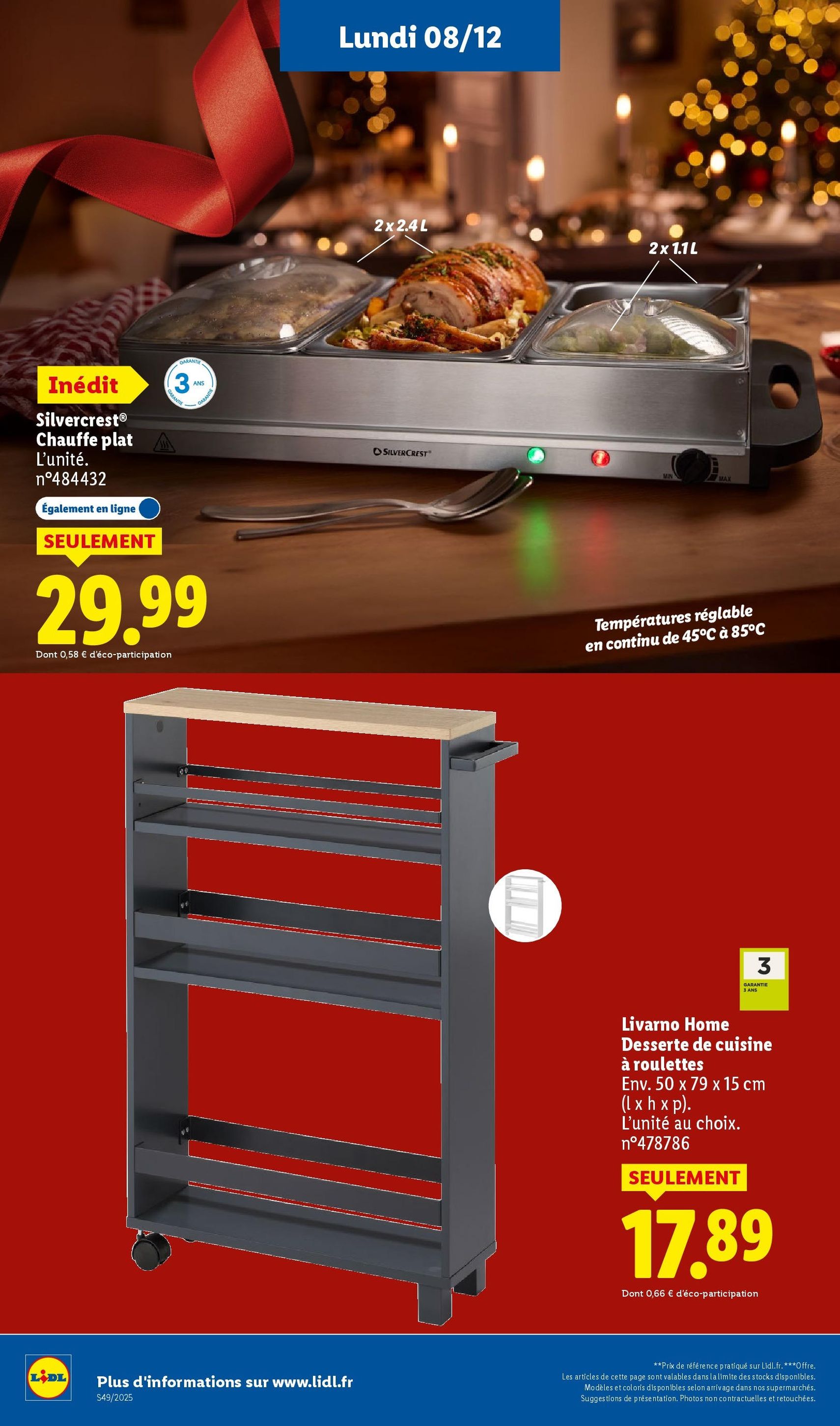 LIDL catalogue semaine 49 - brochure valable à partir du 04/12/2025, page 80 sur 96