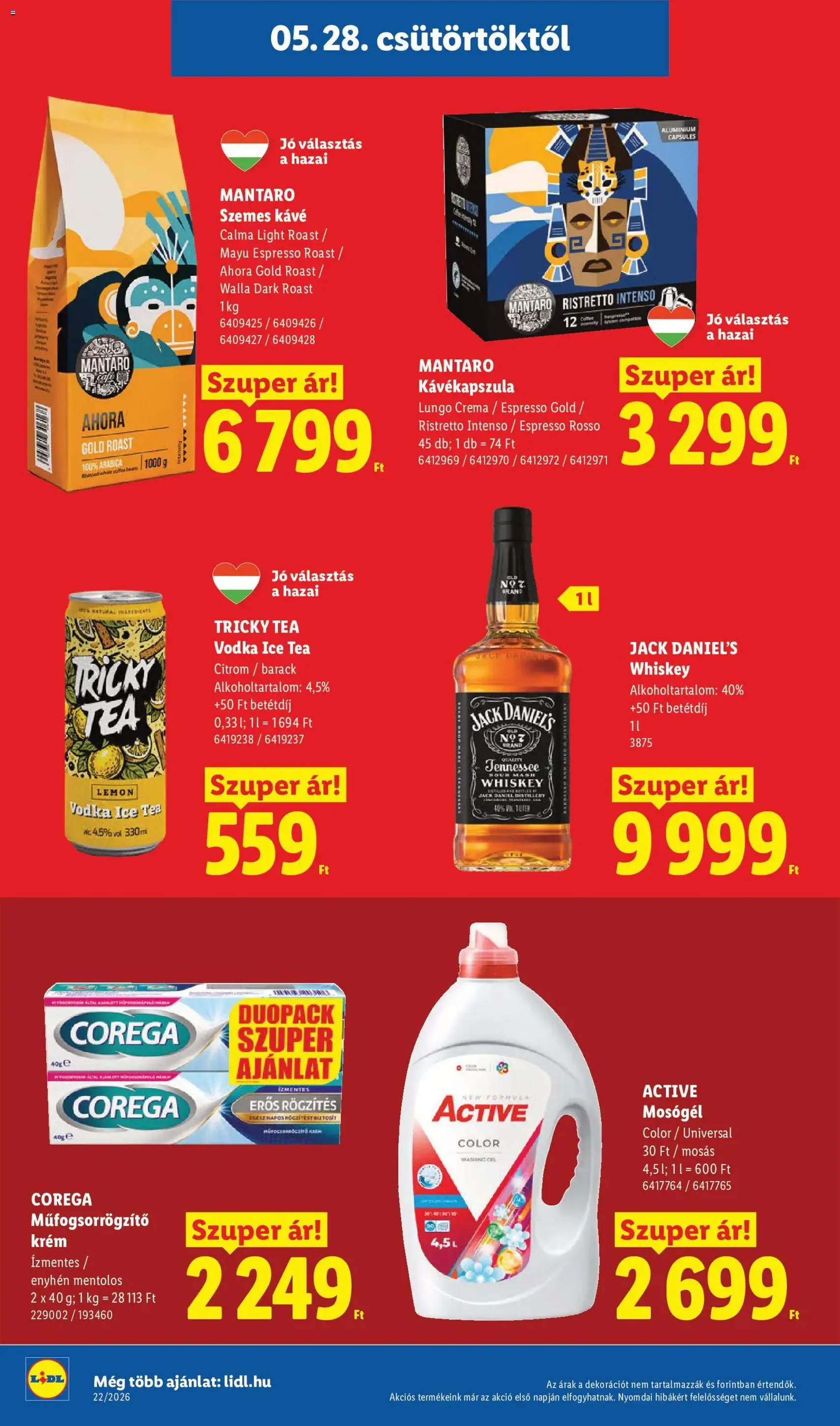Lidl akciós újság - 2026.05.28. érvényes szórólap 18 oldal 74 oldalból
