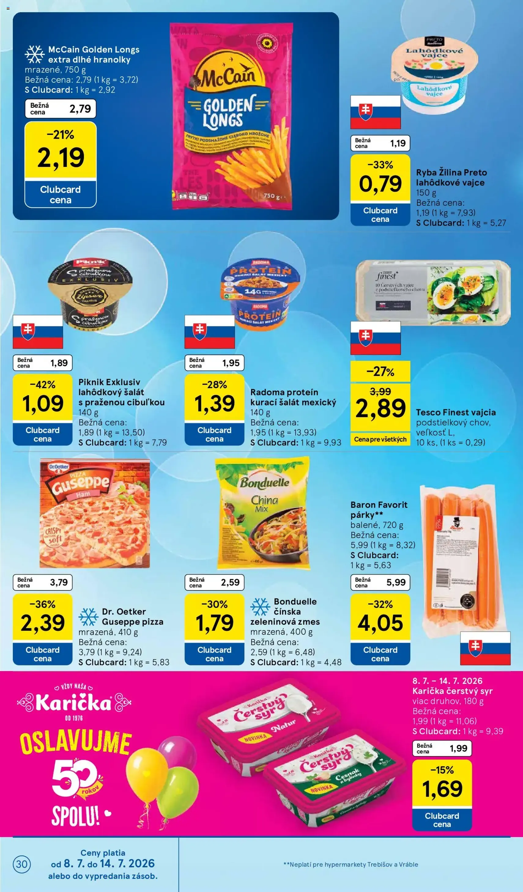 Tesco Hypermarket - leták - platný leták od 08.07.2026 strana 30 z 48