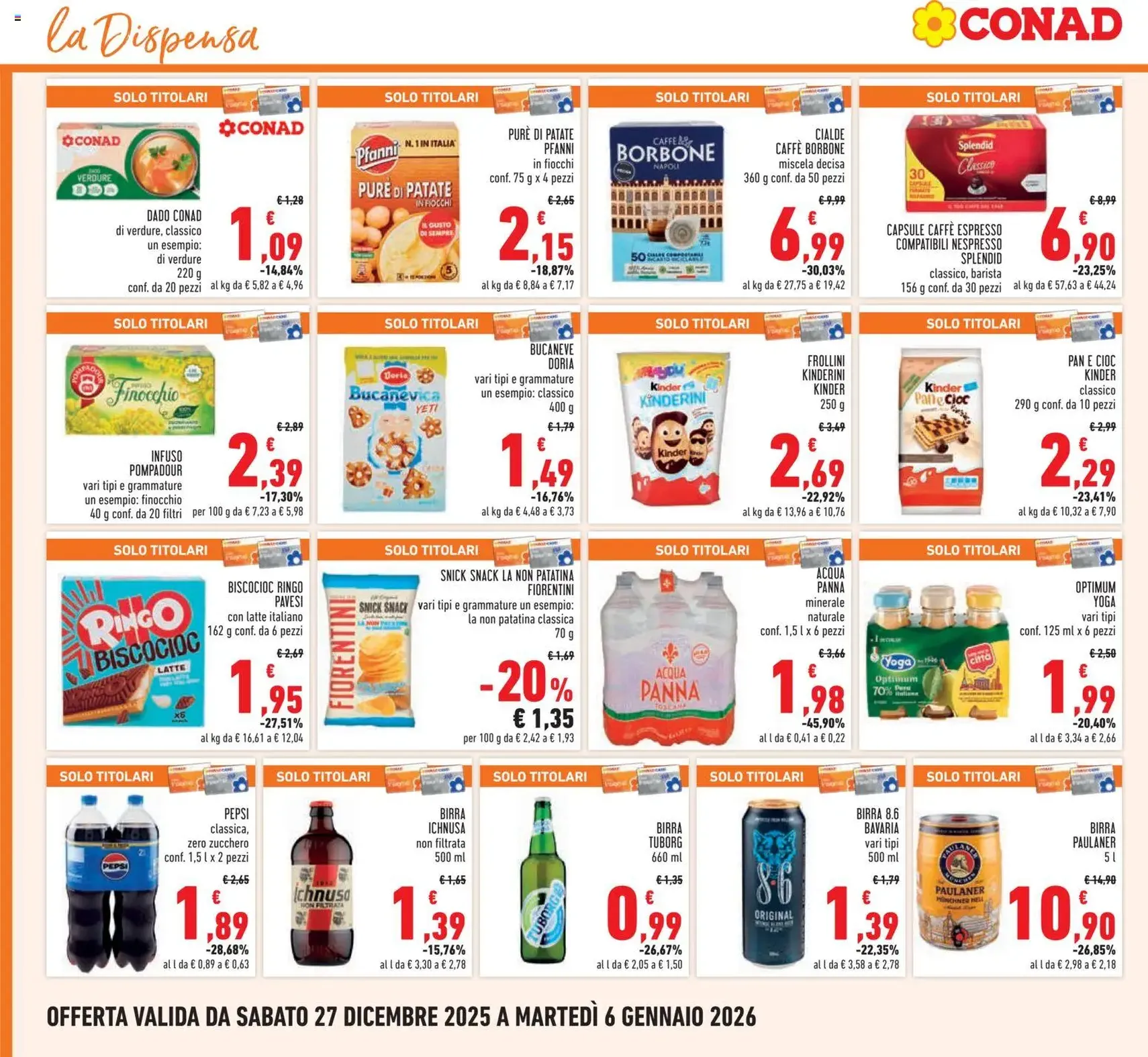 Volantino Conad - volantino valido dal 27/12/2025 pagina 12 di 24