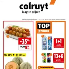 Colruyt folder / publicité - voorvertoning van de folder geldig vanaf 17/06/2026