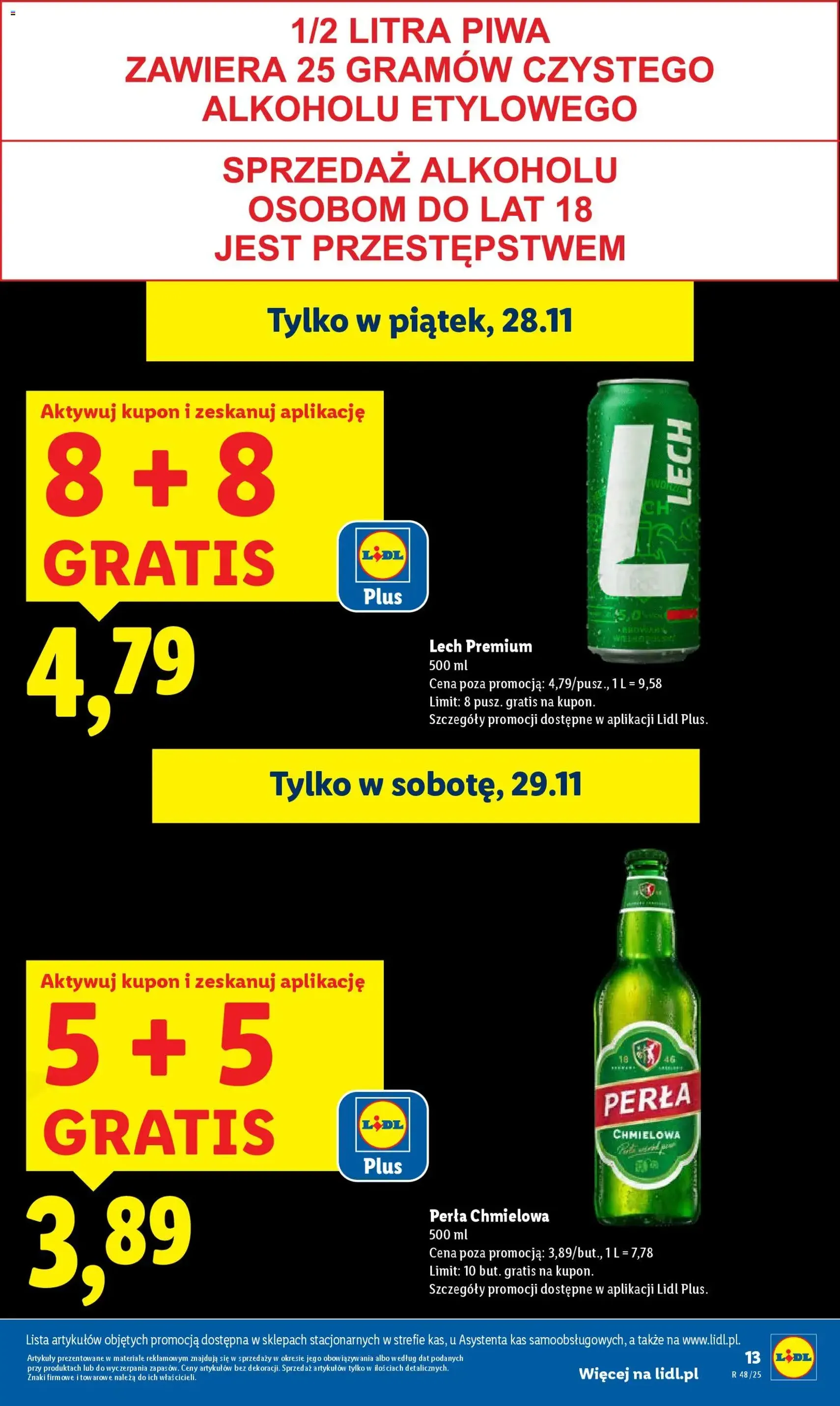 Lidl Black Friday - ważny gazetka od 27.11.2025 strona 13 z 68