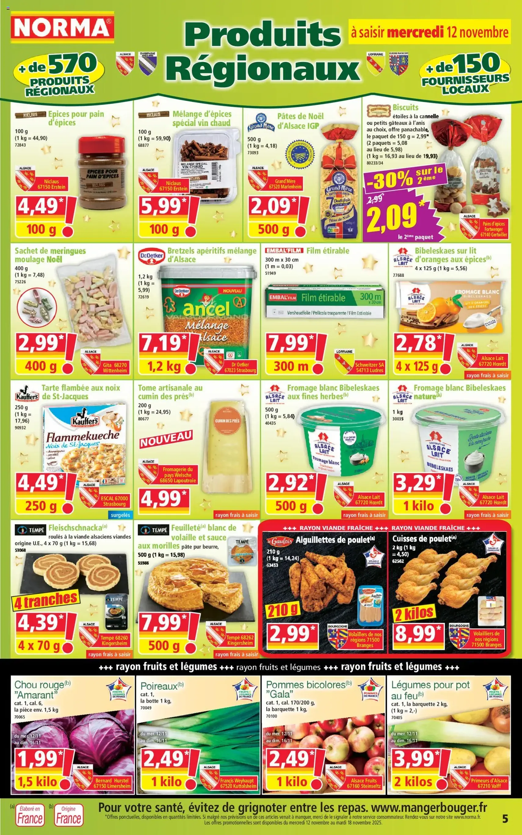 Norma catalogue - brochure valable à partir du 12/11/2025, page 5 sur 12