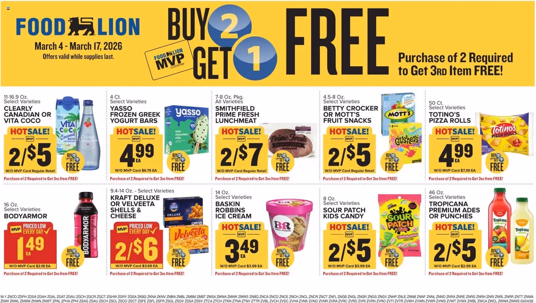 Food Lion Weekly Ad - valid flyer from 03/04/2026, page 14 of 17