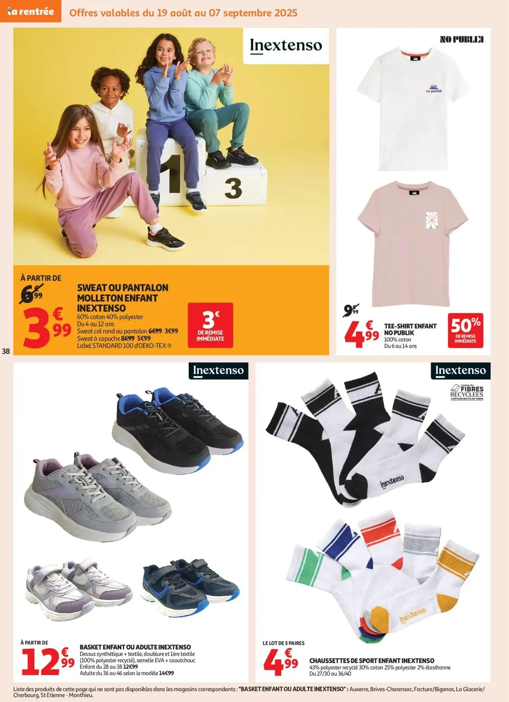 Auchan prospectus - brochure valable à partir du 19/08/2025, page 38 sur 46 Auchan prospectus - brochure valable à partir du 19/08/2025, page 38 sur 46