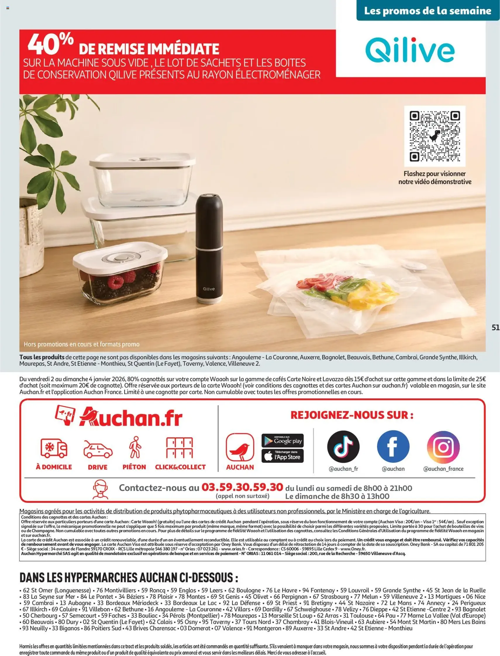 Auchan folder / publicité - geldige folder vanaf 02/01/2026 pagina 51 van 54