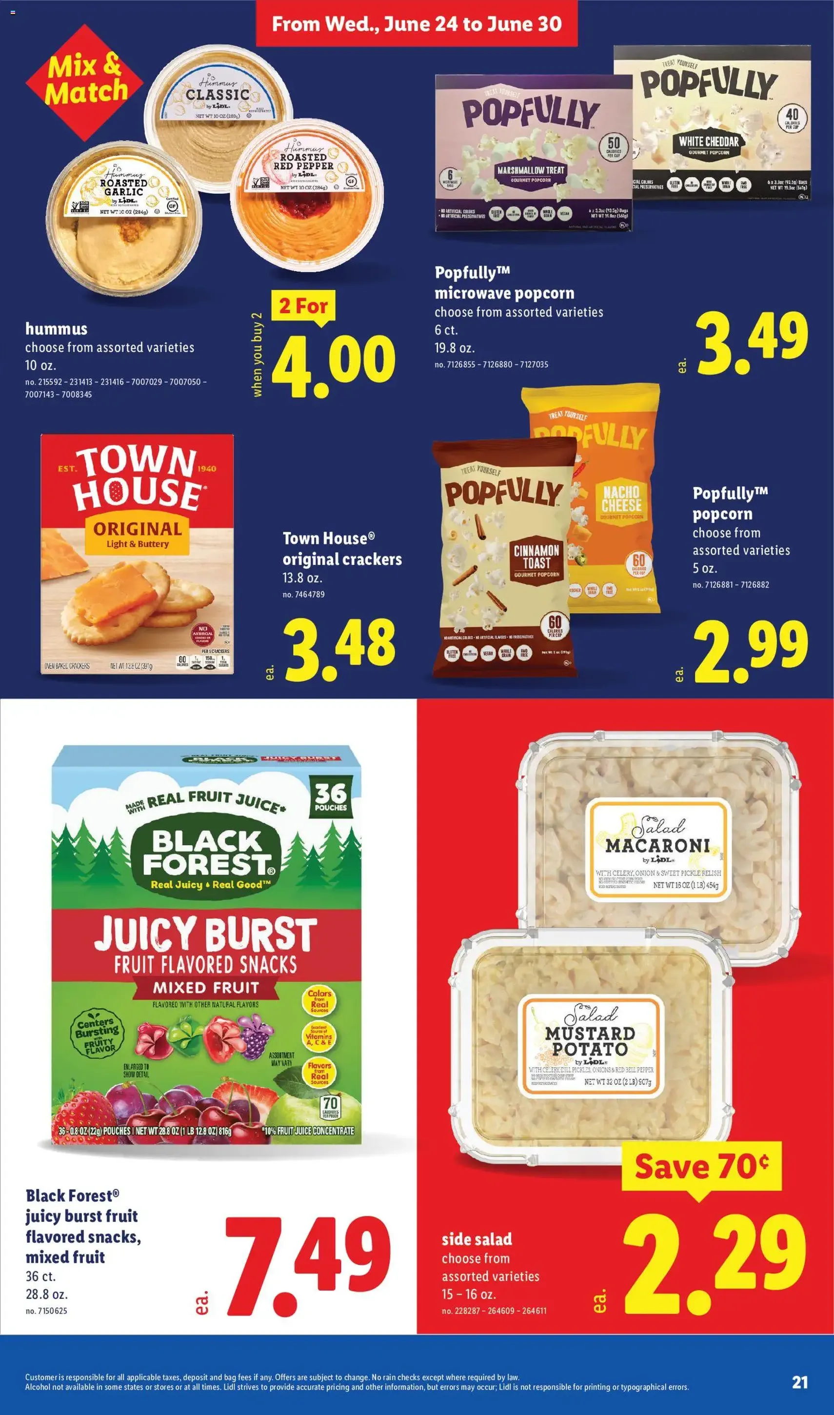 Lidl Weekly Ad - valid flyer from 06/24/2026, page 21 of 40