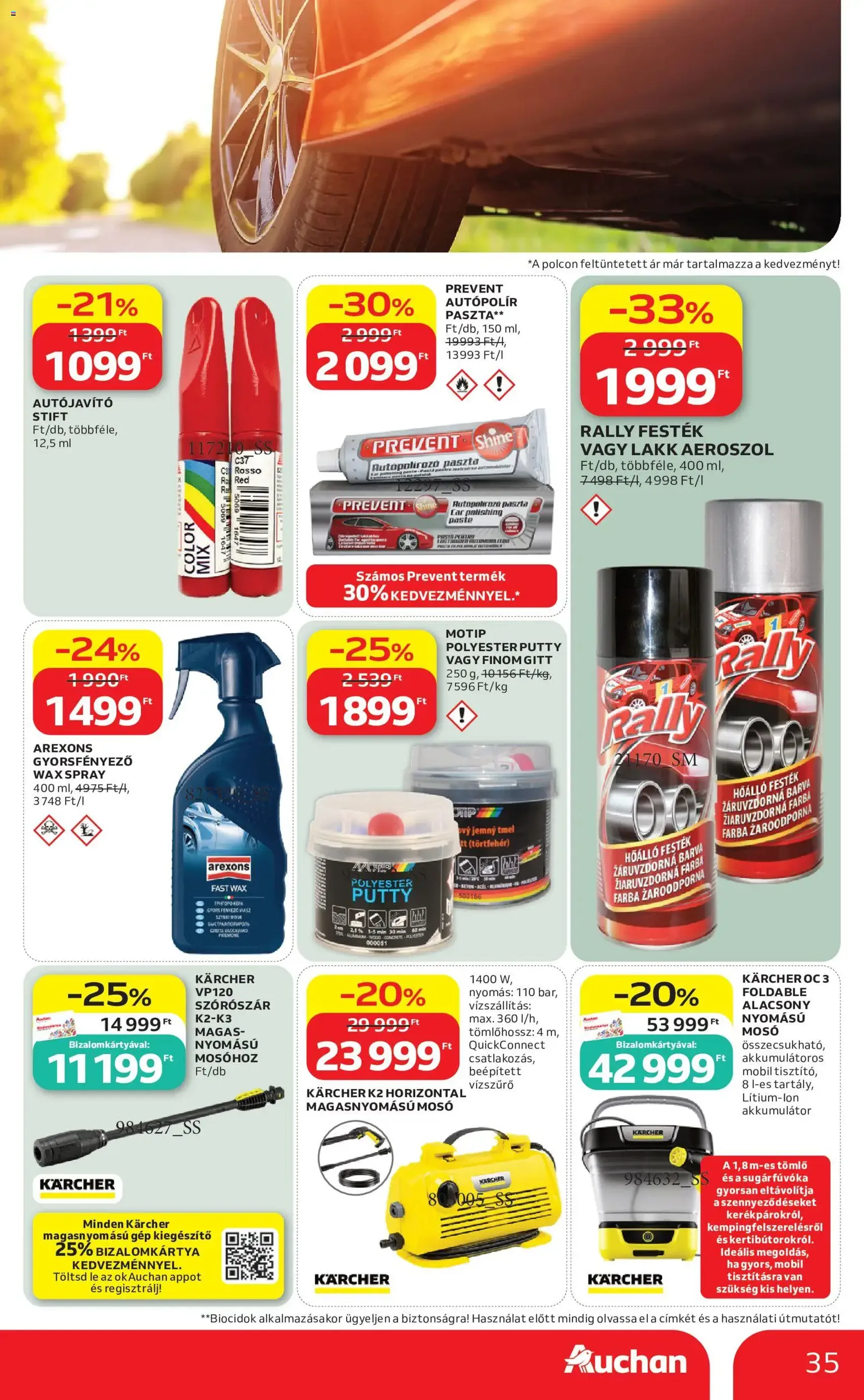 Auchan akciós újság - 2026.06.18. érvényes szórólap 35 oldal 40 oldalból