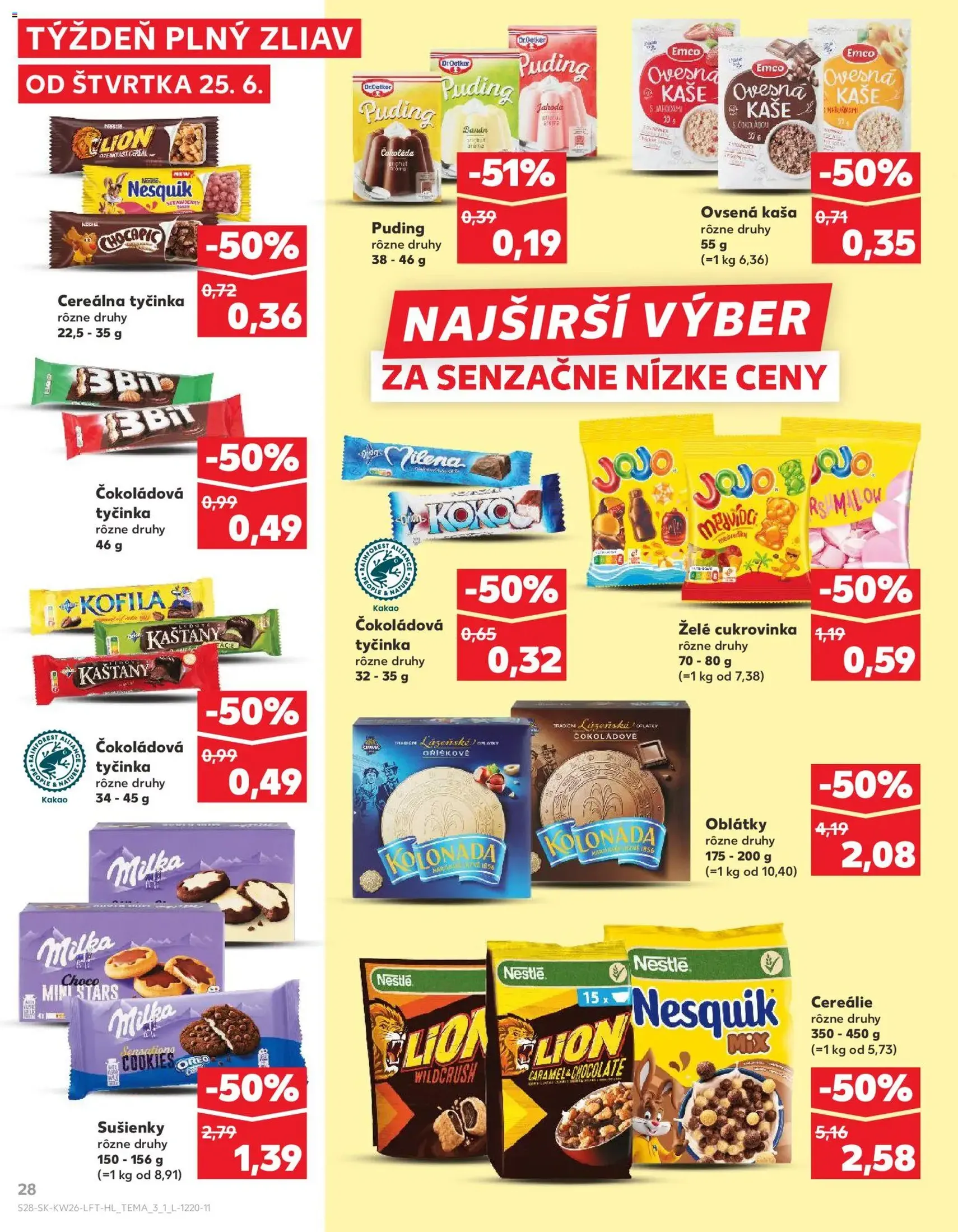 Kaufland leták - platný leták od 25.06.2026 strana 28 z 84