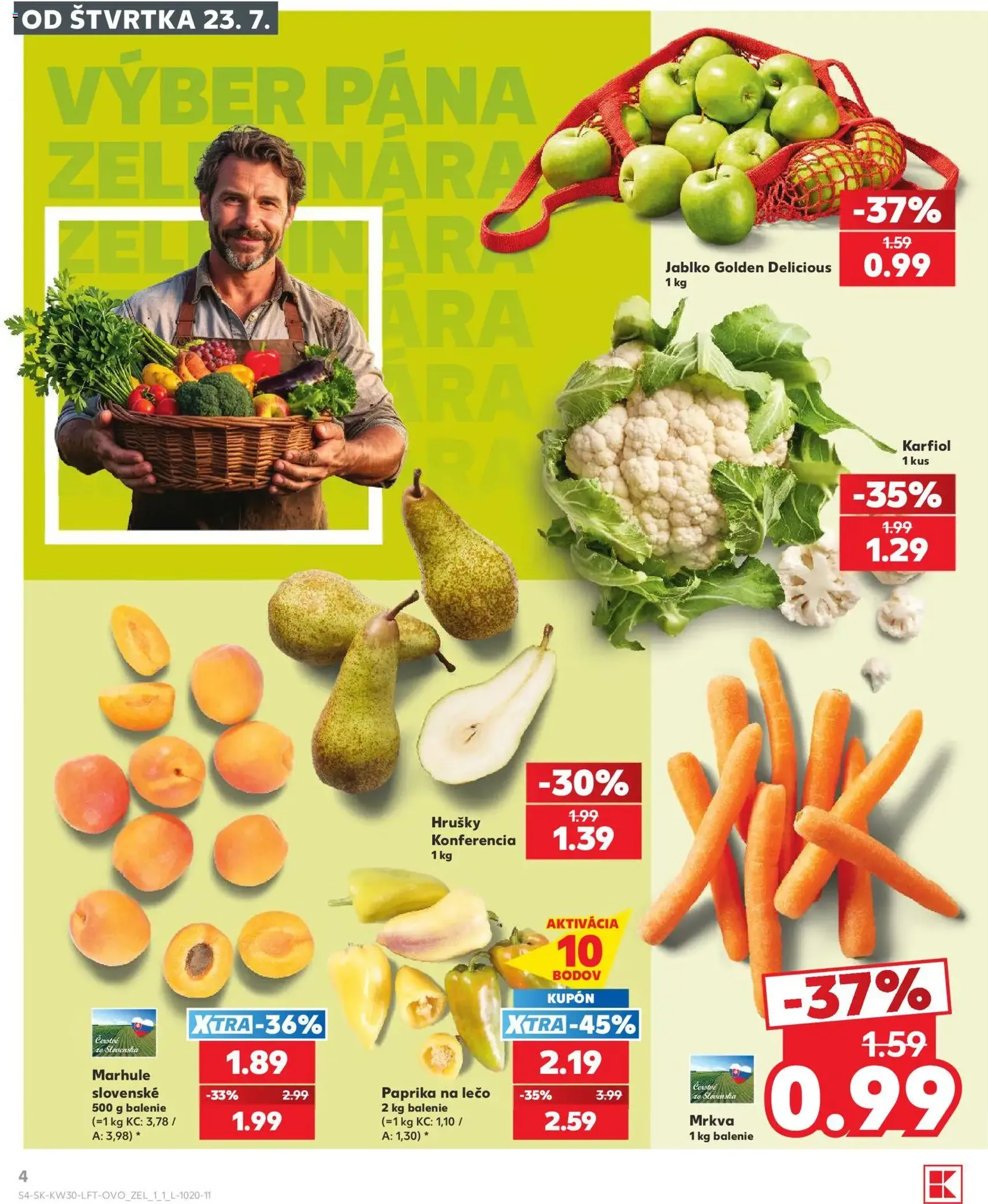 Kaufland leták - platný leták od 23.07.2026 strana 4 z 74