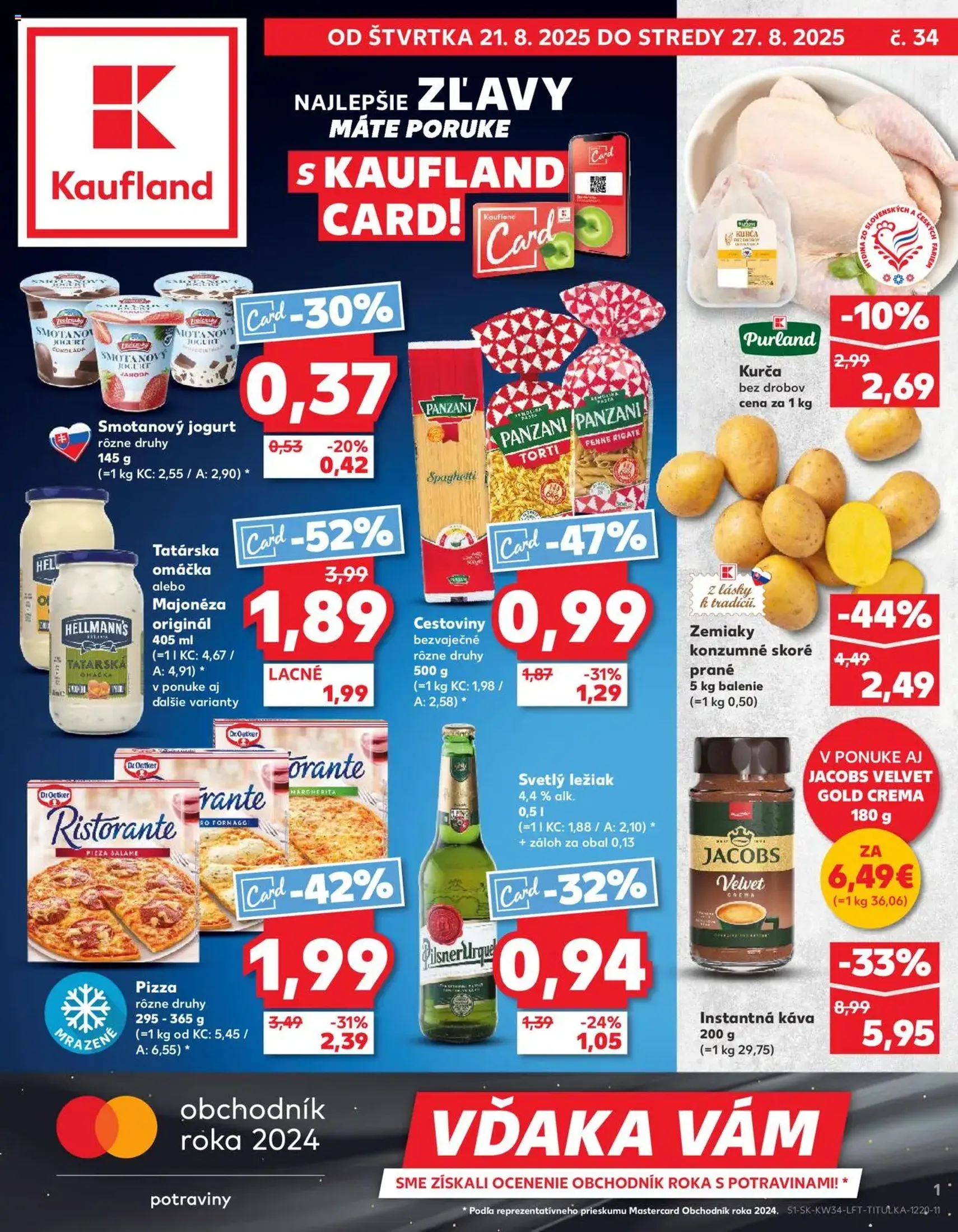 Kaufland Bratislava-Avion - platný leták od 21.08.2025 strana 1 z 78