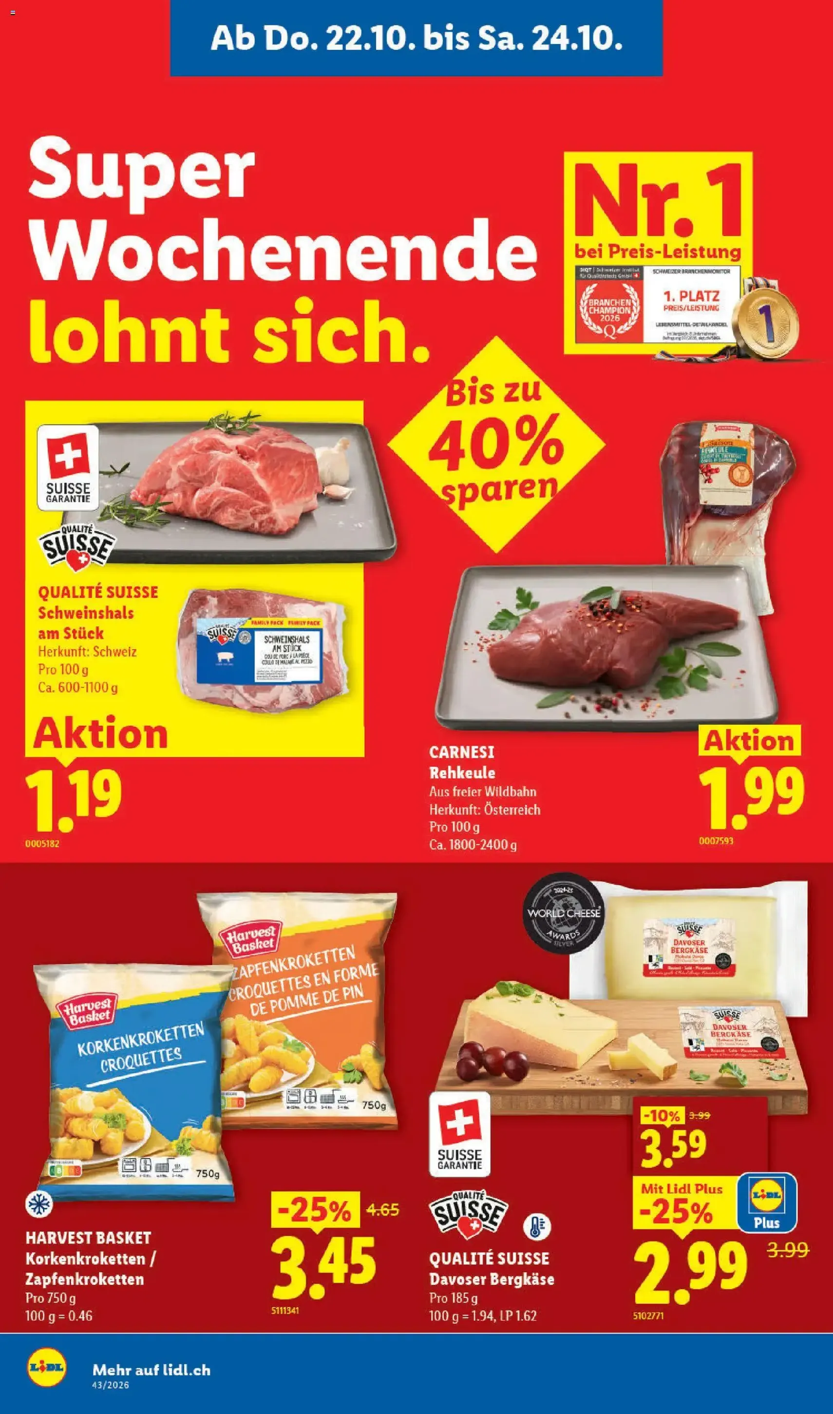 Lidl aktionen - Gültiger Prospekt ab 22.10.2026, Seite 2 von insgesamt 34