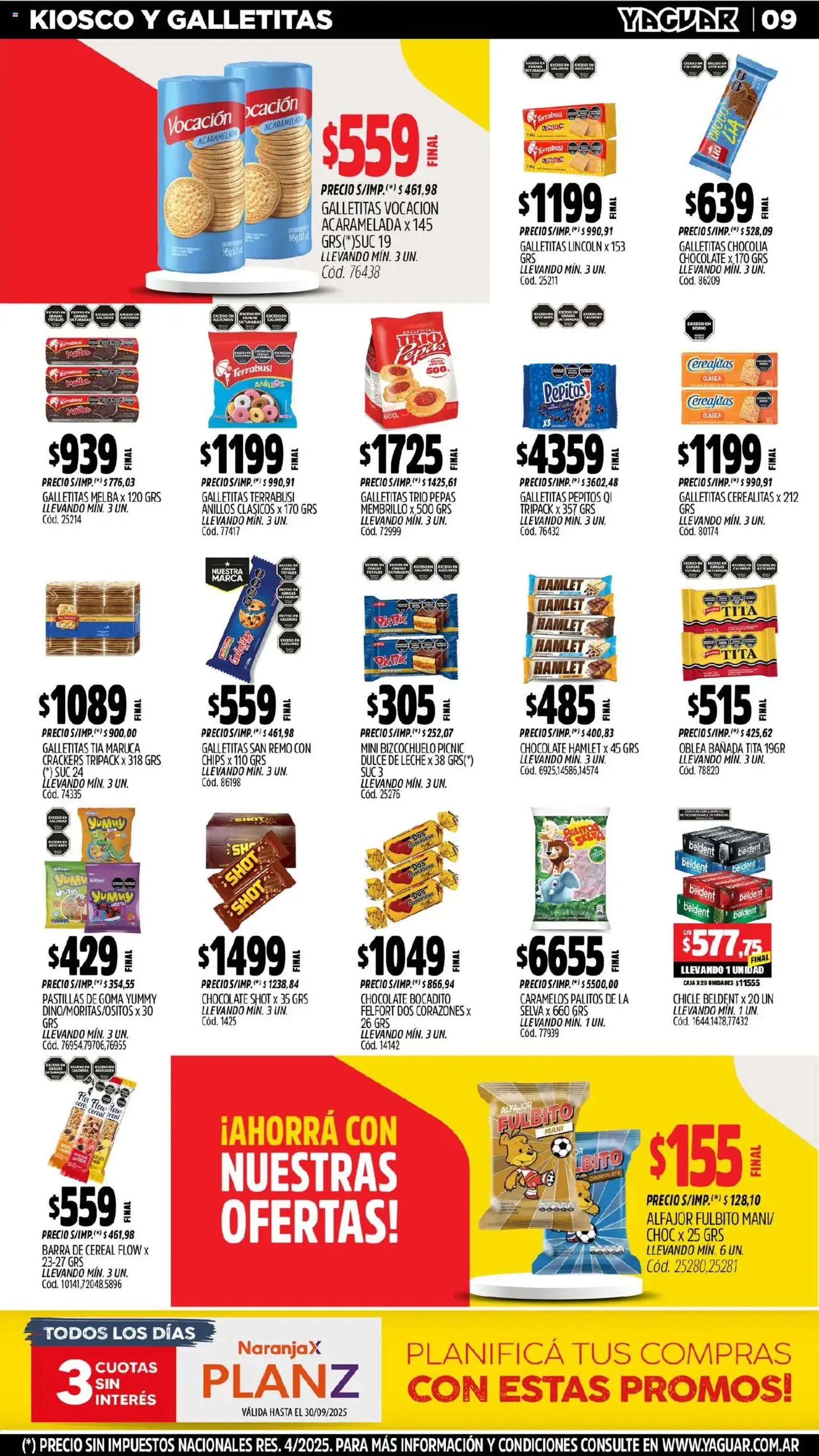 Yaguar catálogo - folleto válido desde 29/09/2025 página 9 de 34