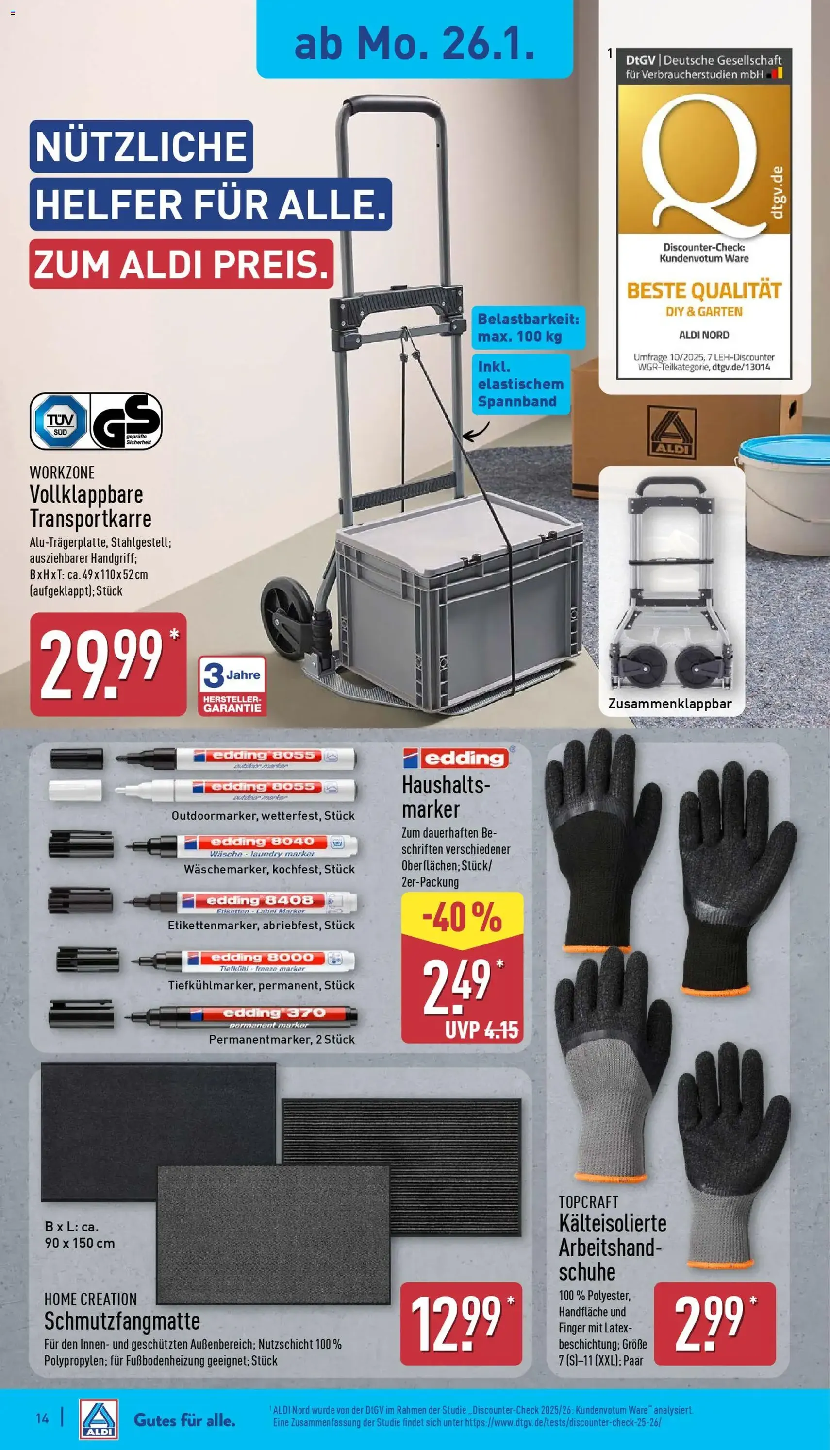 Aldi Prospekt - Gültiger Prospekt ab 26.01.2026, Seite 16 von insgesamt 43