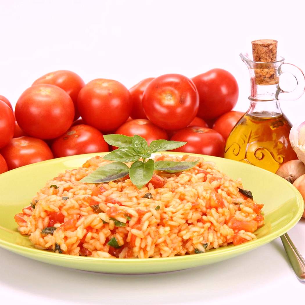 Risotto con pomodori