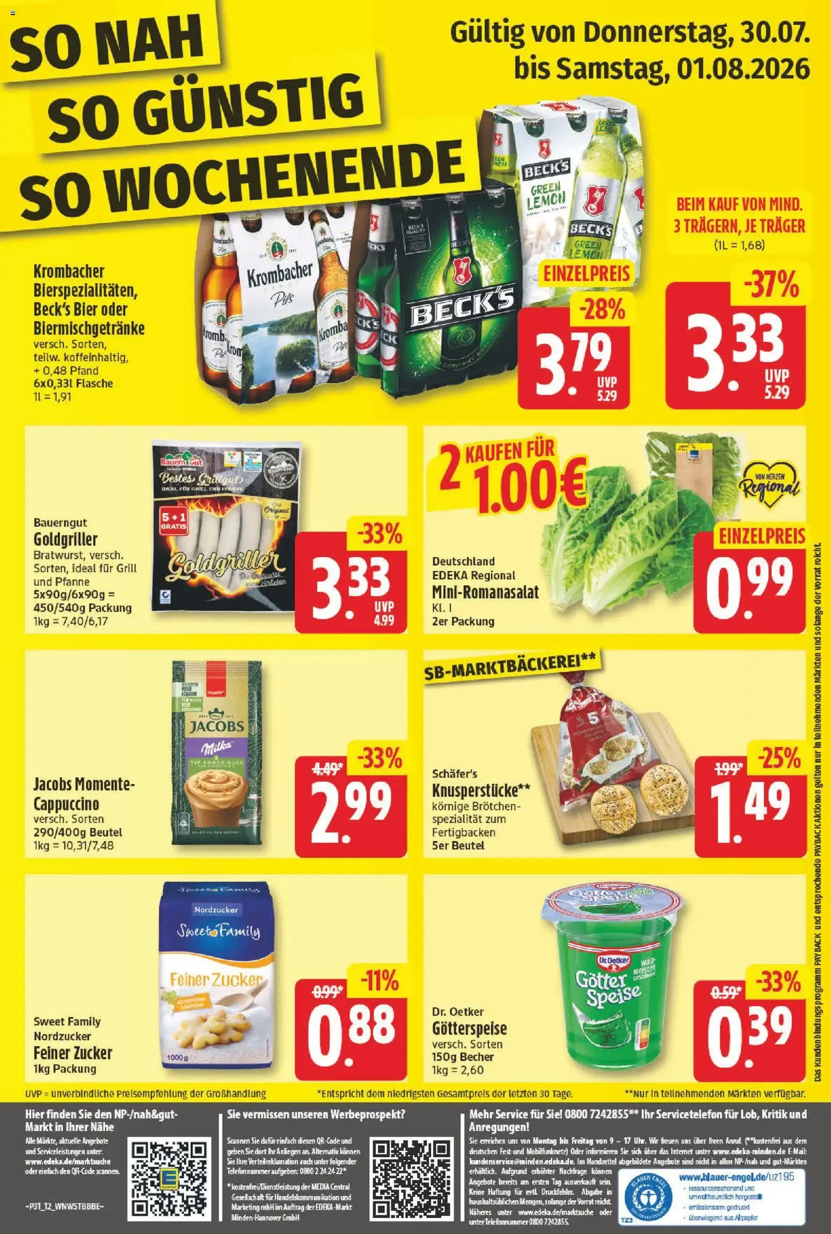 NP Discount Prospekt - Gültiger Prospekt ab 27.07.2026, Seite 12 von insgesamt 16