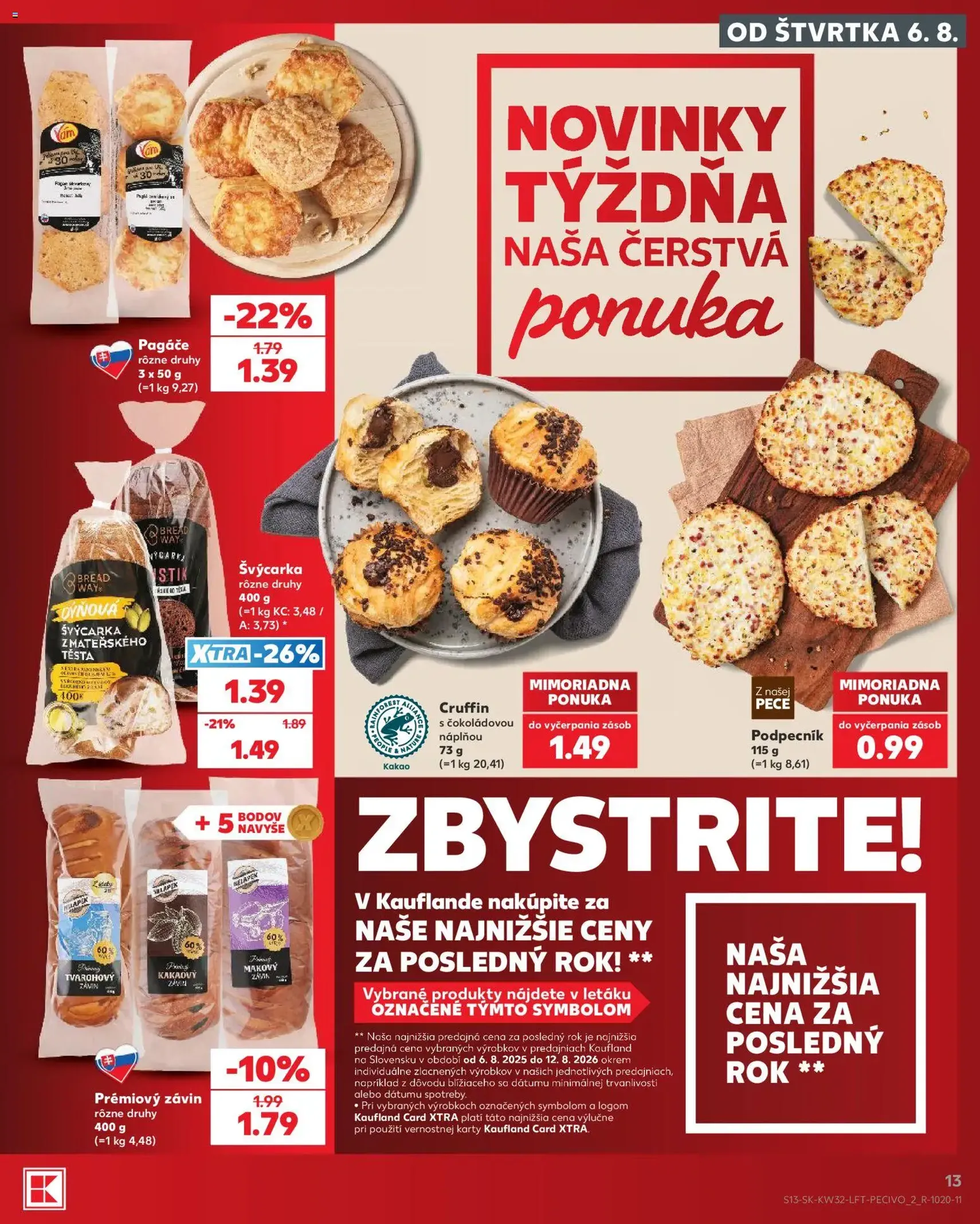 Kaufland SK akciós újság - 2026.08.06. érvényes szórólap 13 oldal 78 oldalból