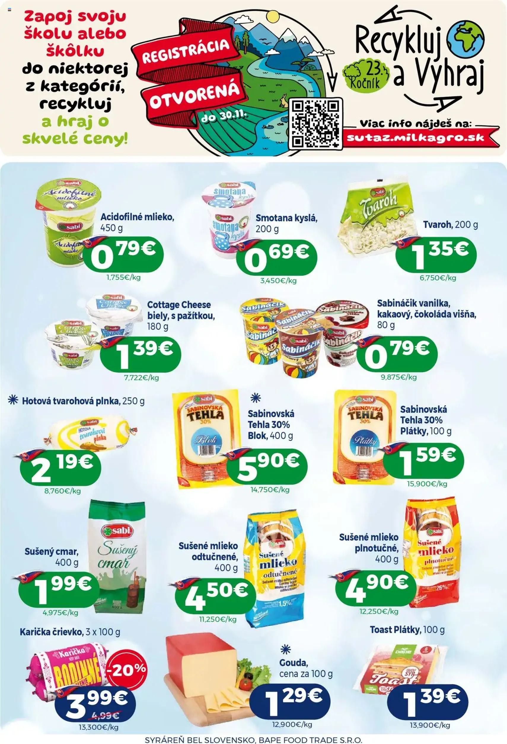 Milk Agro Leták - platný leták od 24.09.2025 strana 4 z 12 Milk Agro Leták - platný leták od 24.09.2025 strana 4 z 12