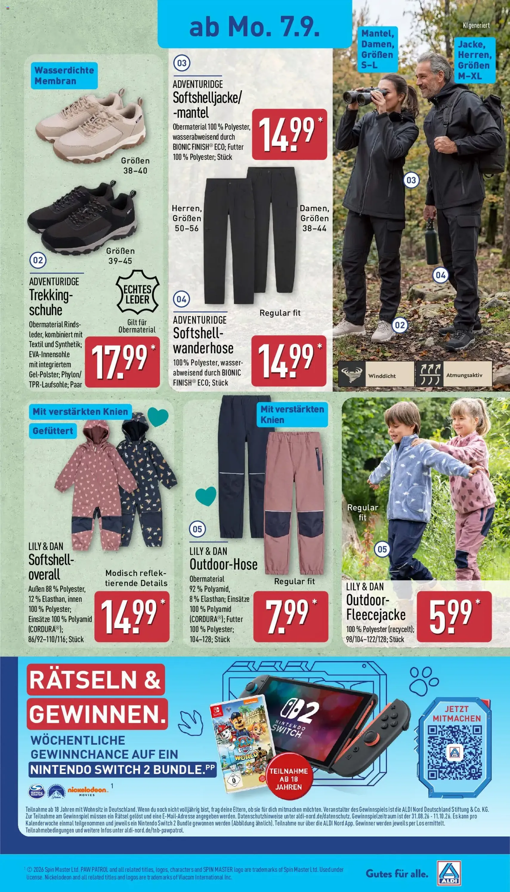 Aldi Prospekt - Gültiger Prospekt ab 07.09.2026, Seite 15 von insgesamt 40