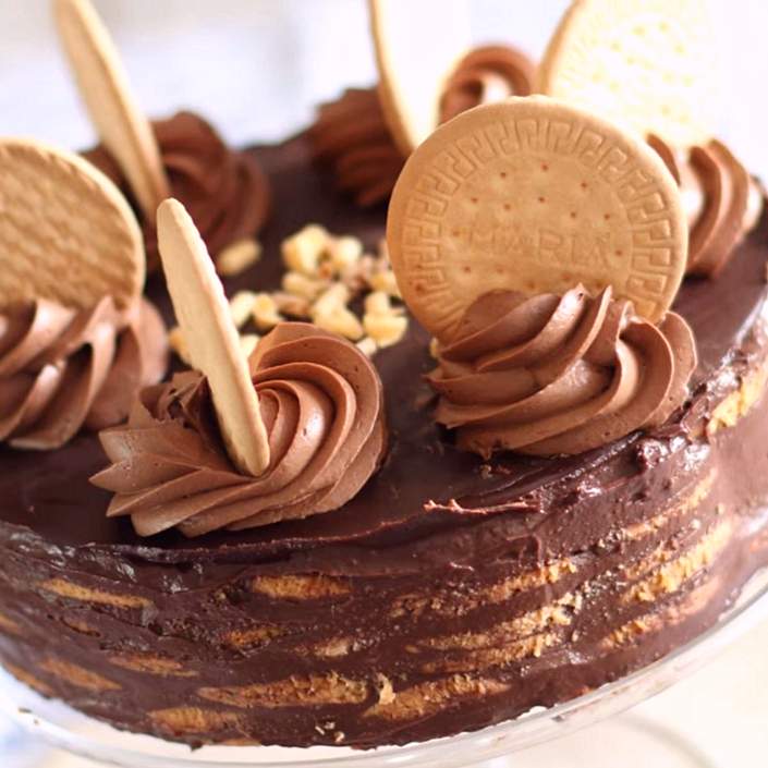 Marquesa de chocolate venezolana