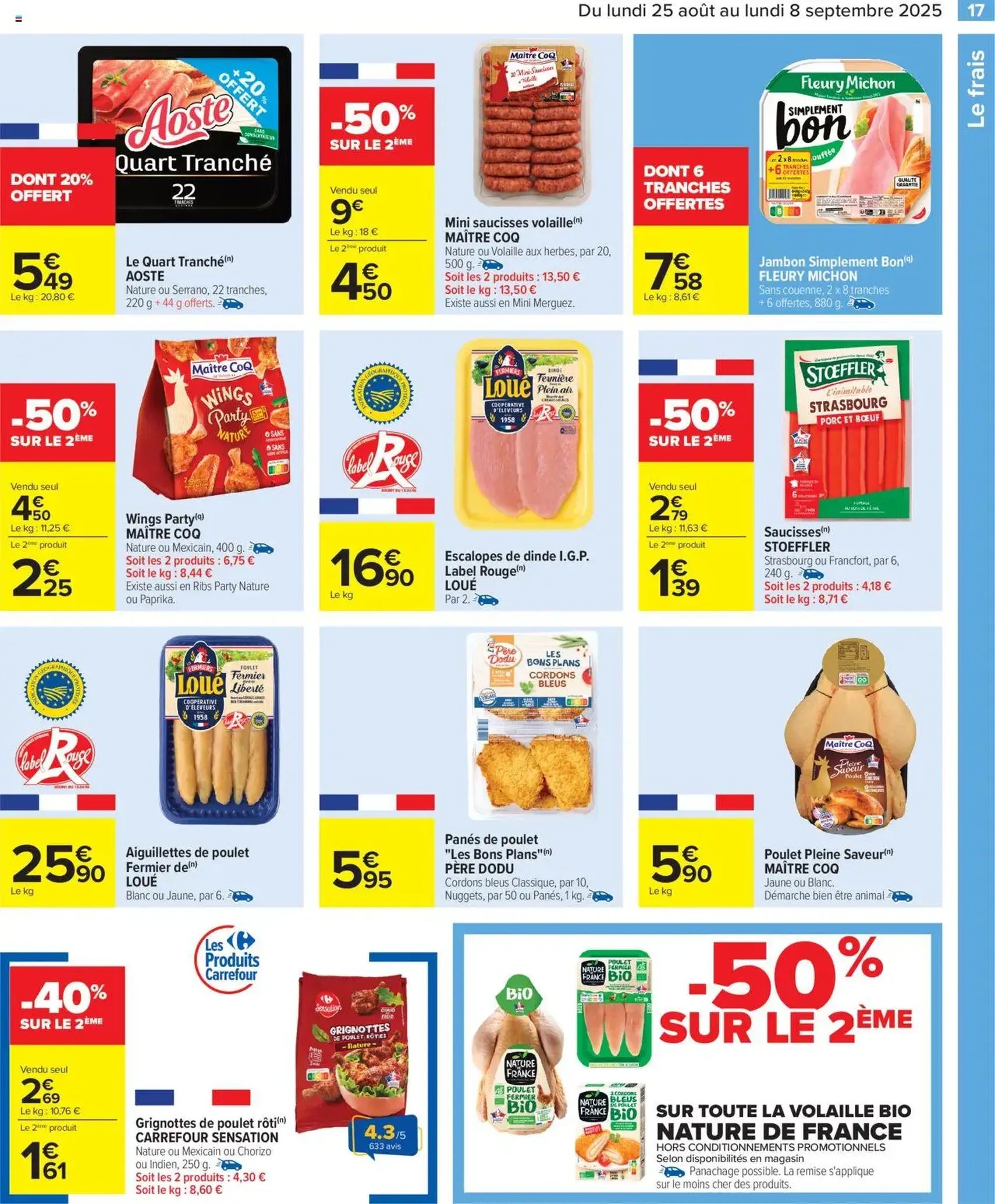 Carrefour catalogue semaine 35 - brochure valable à partir du 25/08/2025, page 19 sur 72 Carrefour catalogue semaine 35 - brochure valable à partir du 25/08/2025, page 19 sur 72