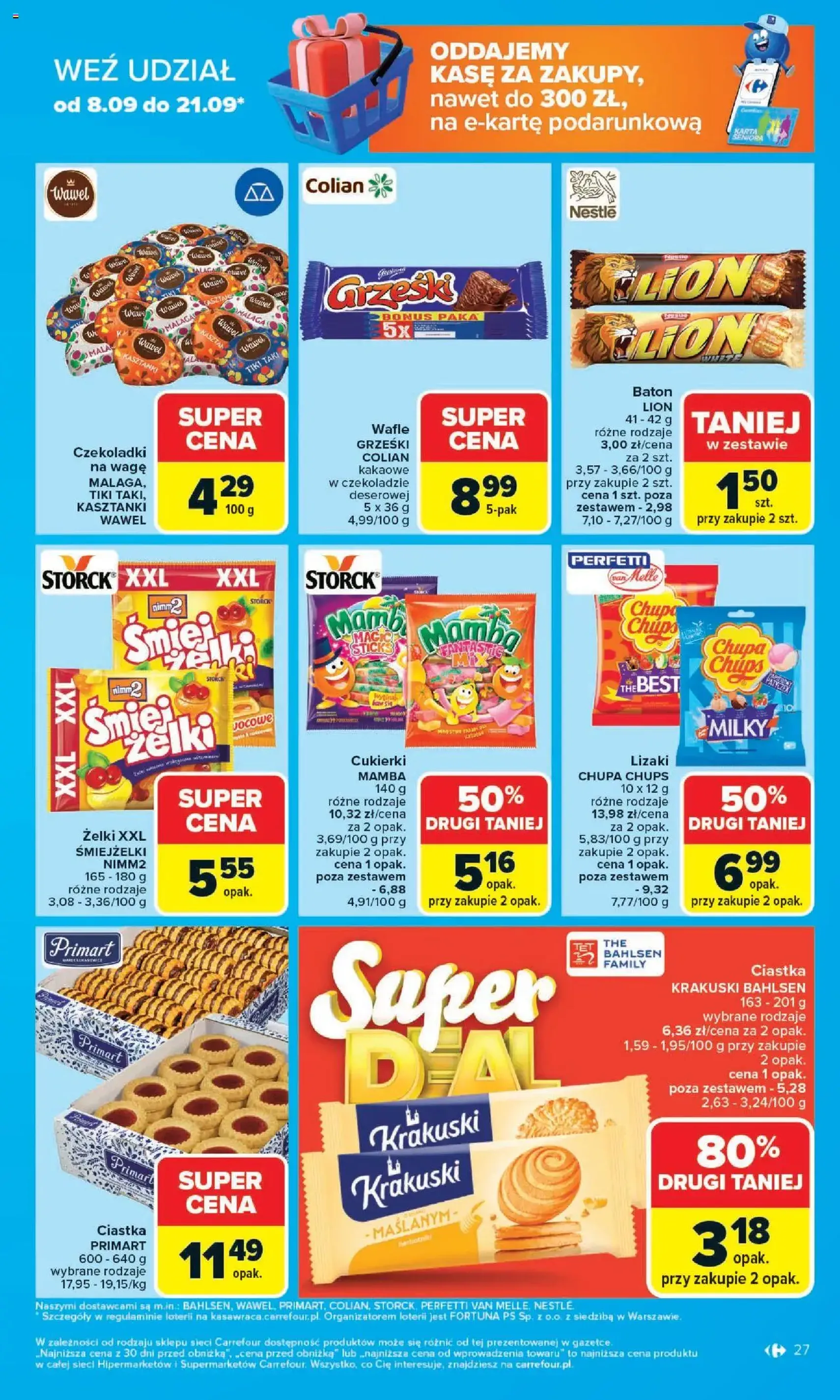 Carrefour Gazetka - ważny gazetka od 08.09.2025 strona 27 z 62 Carrefour Gazetka - ważny gazetka od 08.09.2025 strona 27 z 62