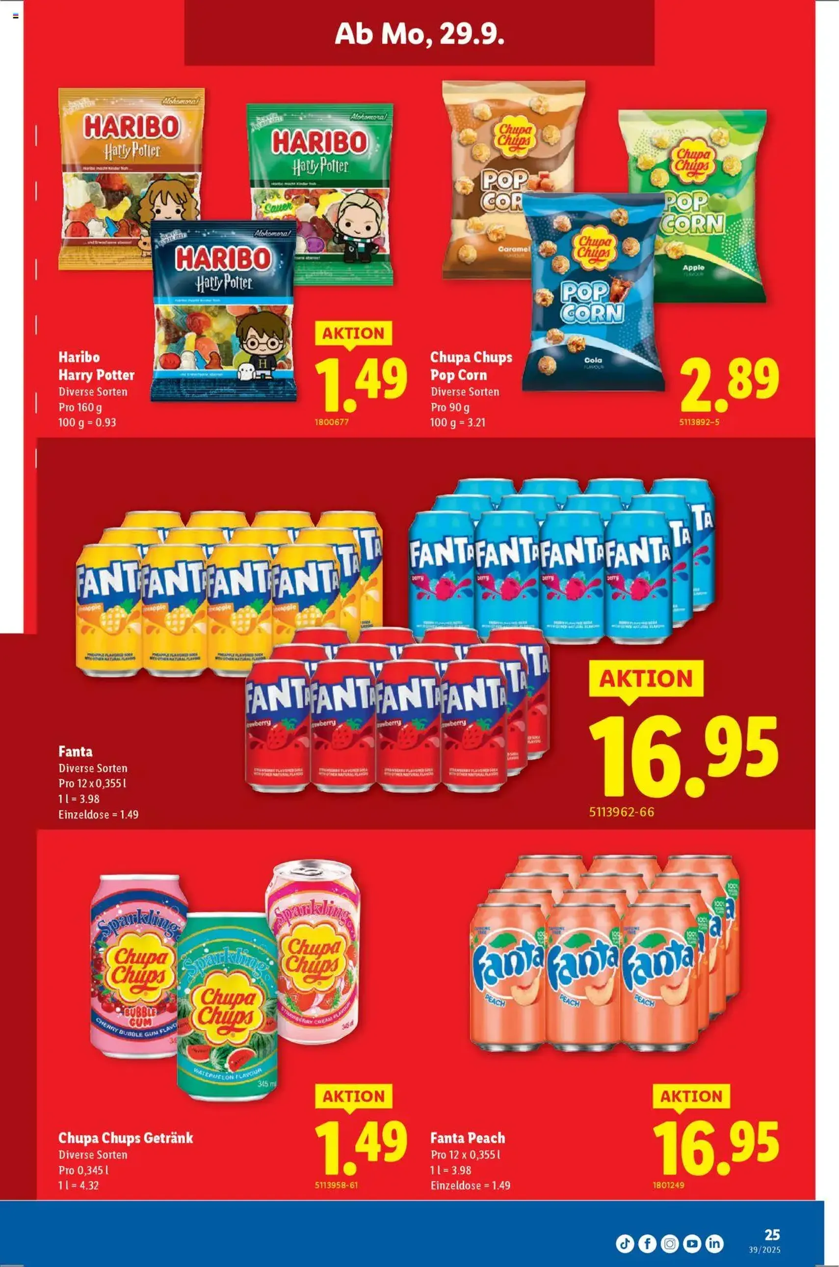 Lidl Aktionen - Gültiger Prospekt ab 25.09.2025, Seite 25 von insgesamt 32