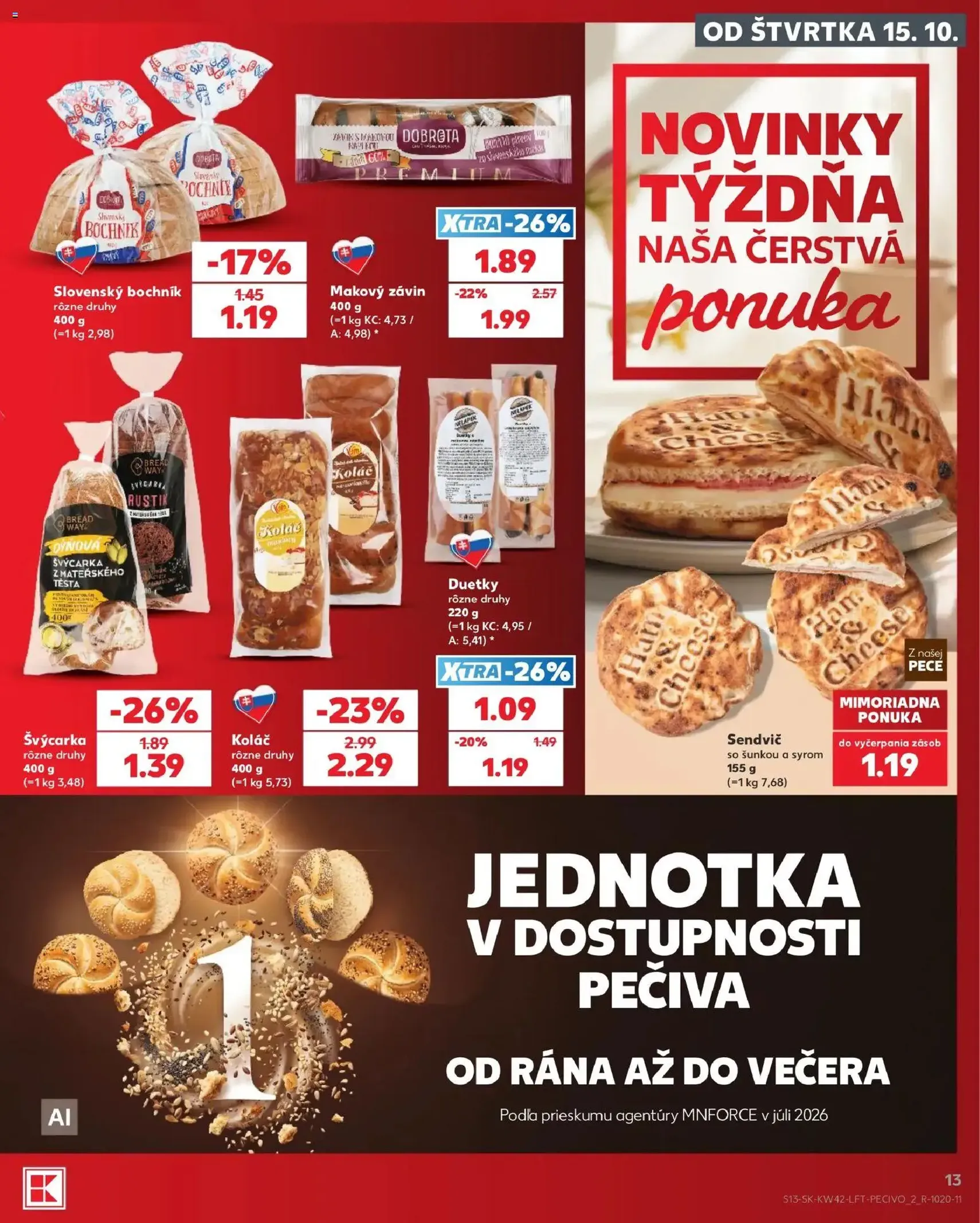 Kaufland leták - platný leták od 15.10.2026 strana 13 z 84