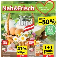 Nah und Frisch Flugblatt - Prospekt Vorschau gültig ab 13.08.2025