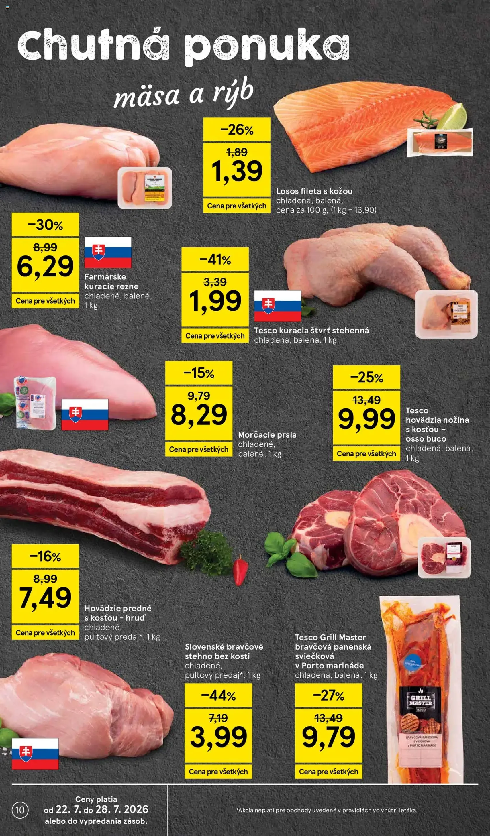 Tesco Hypermarket - leták - platný leták od 22.07.2026 strana 10 z 50