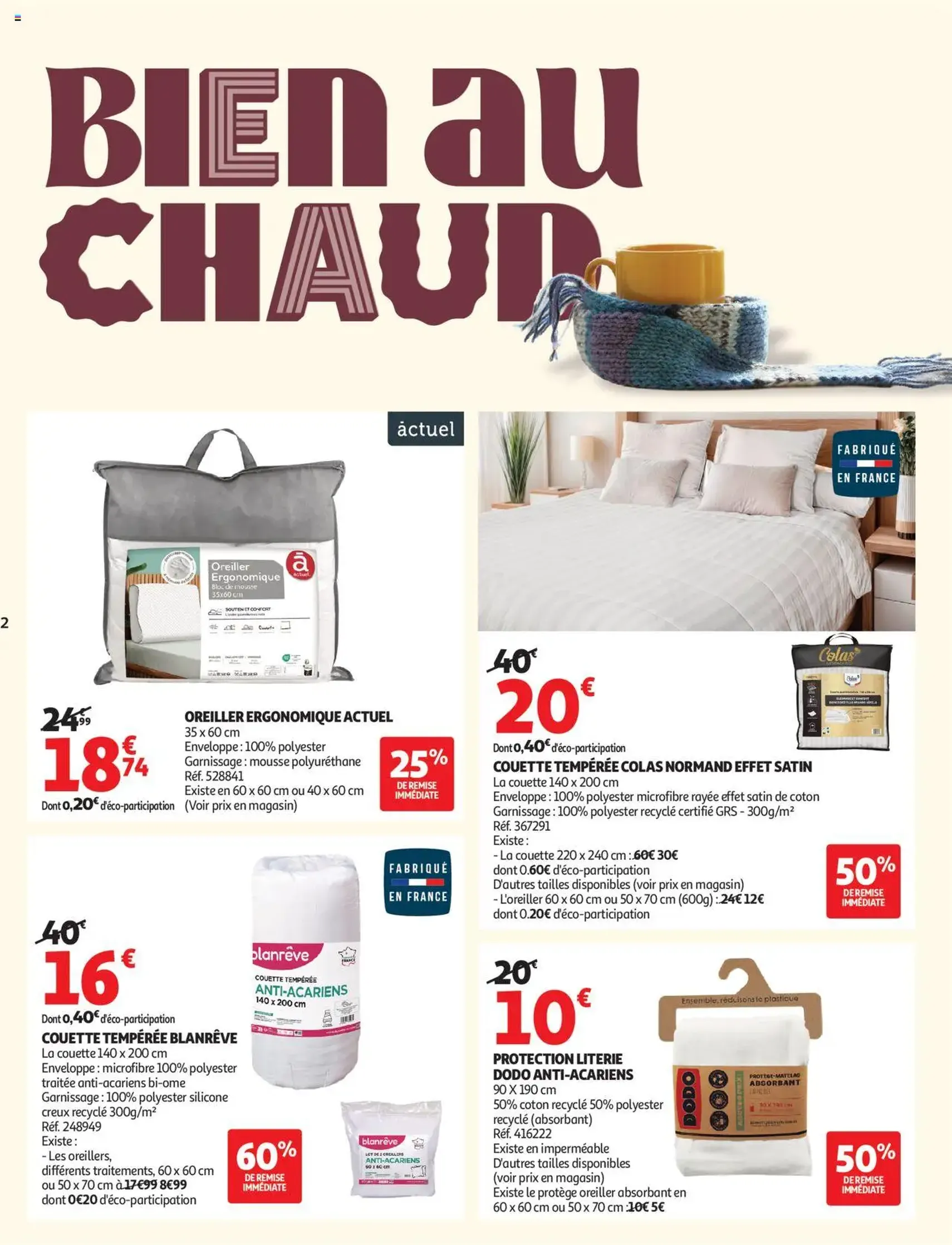 Auchan prospectus - brochure valable à partir du 21/10/2025, page 2 sur 62 Auchan prospectus - brochure valable à partir du 21/10/2025, page 2 sur 62